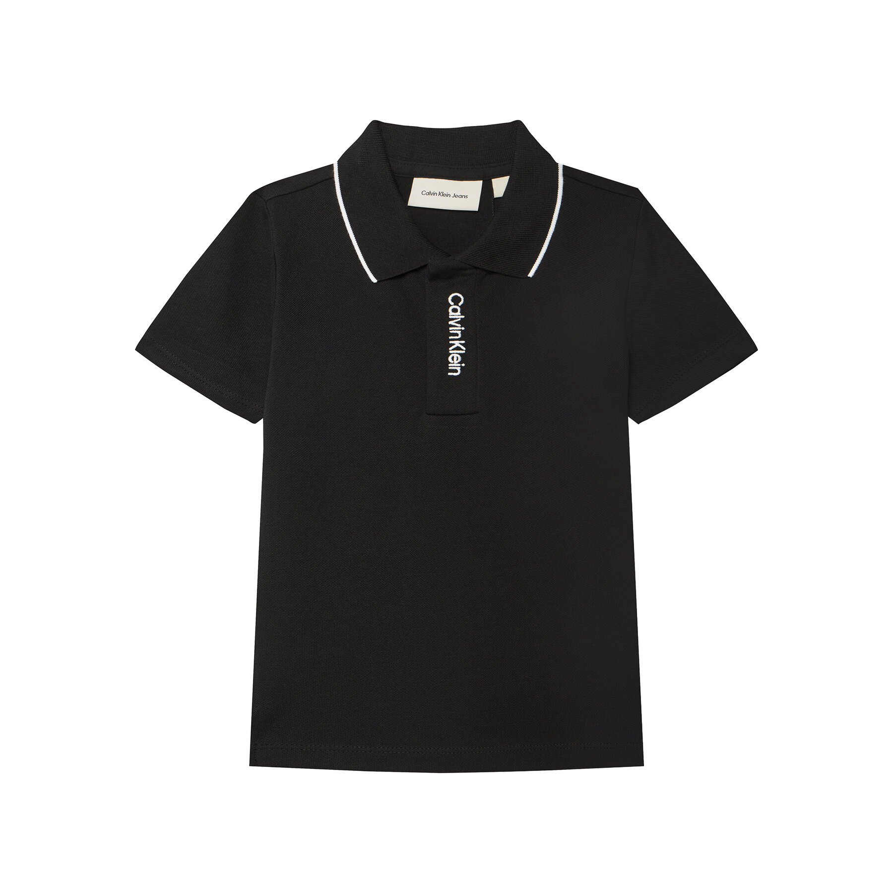 Calvin Klein Jeans Polo Embro Logo IB0IB02542 M Nero Regular Fit