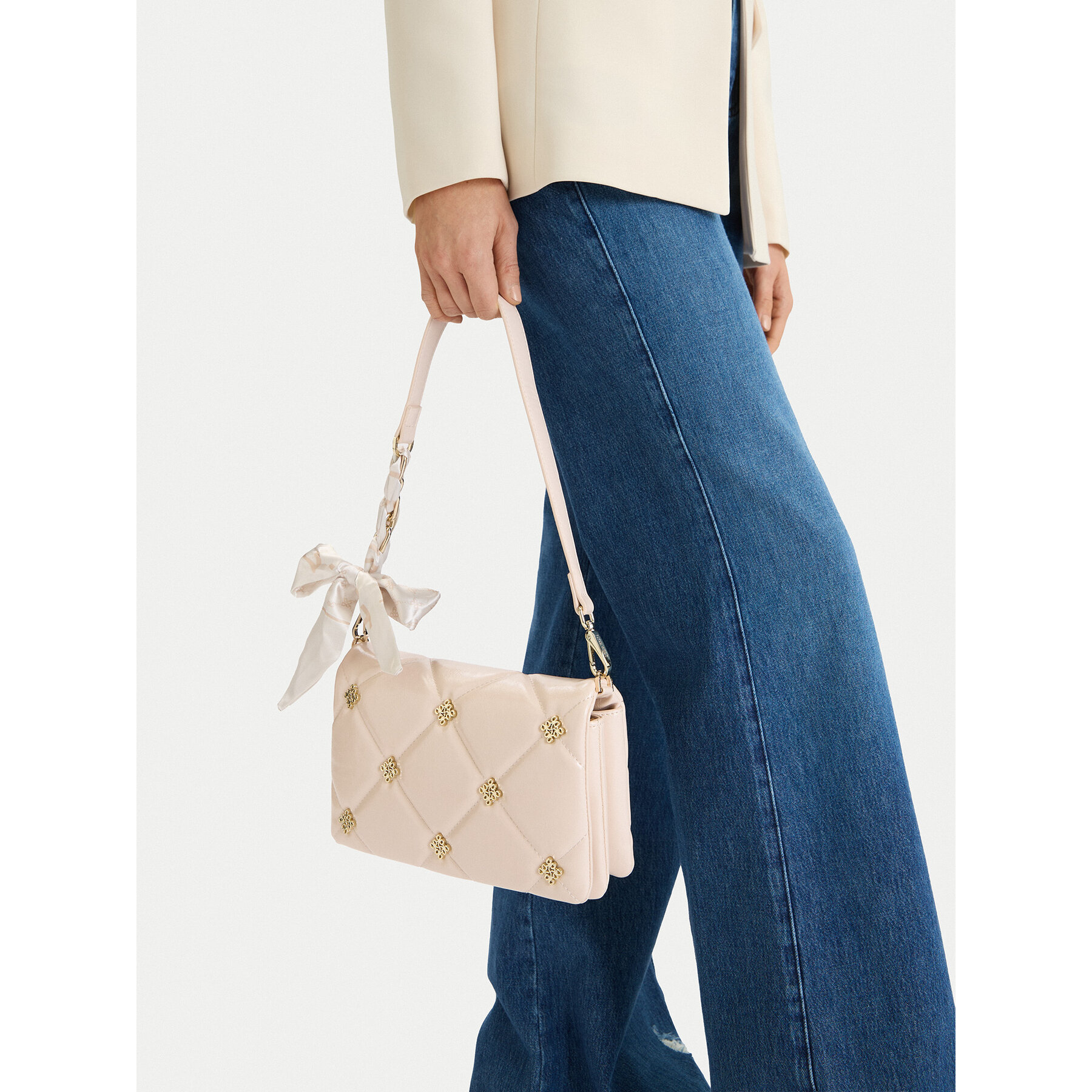 Geantă Nine West EO-Mott Sweet-KS2562-1 Écru