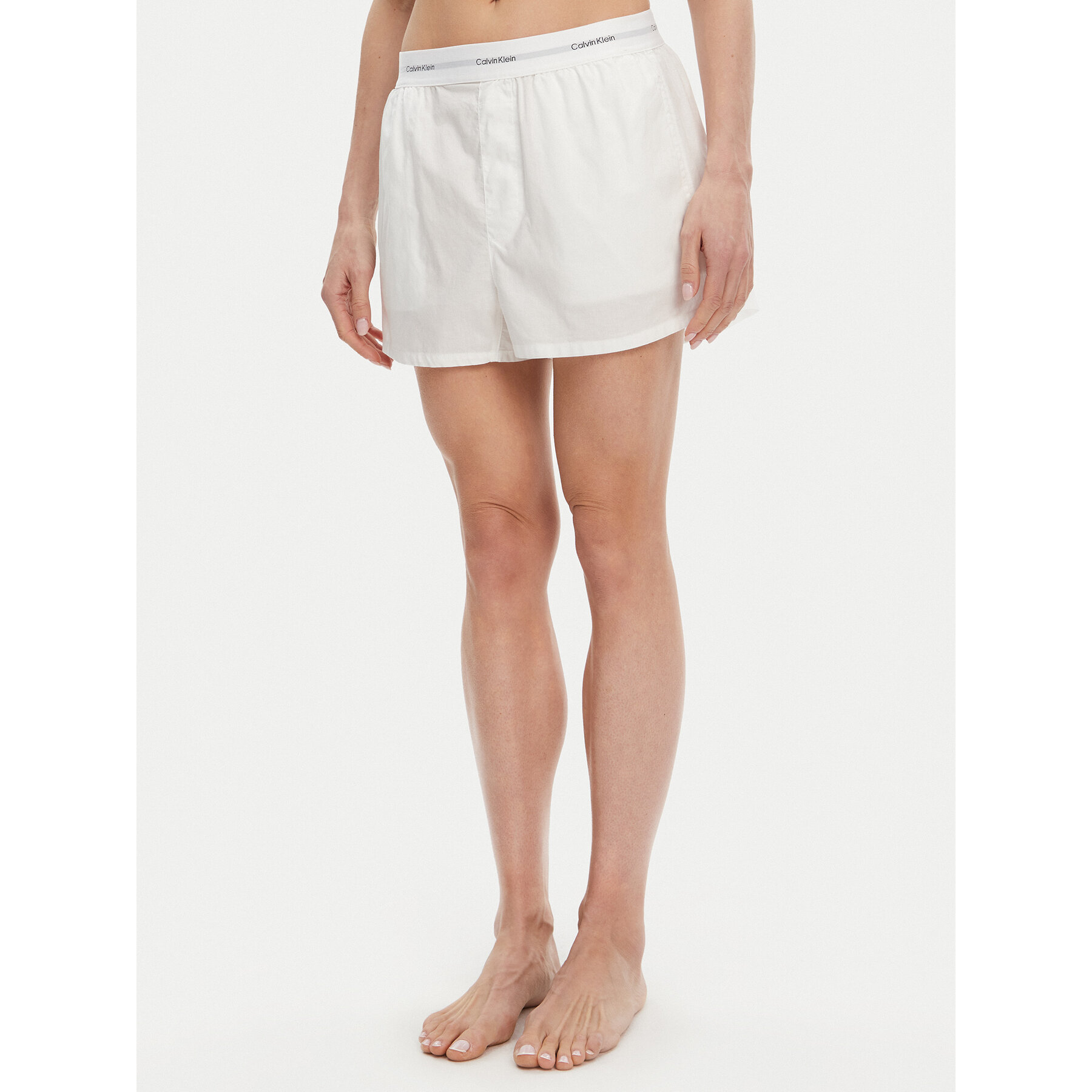 Calvin Klein Underwear Pantaloncini del pigiama LV00QS7411 Bianco Relaxed Fit
