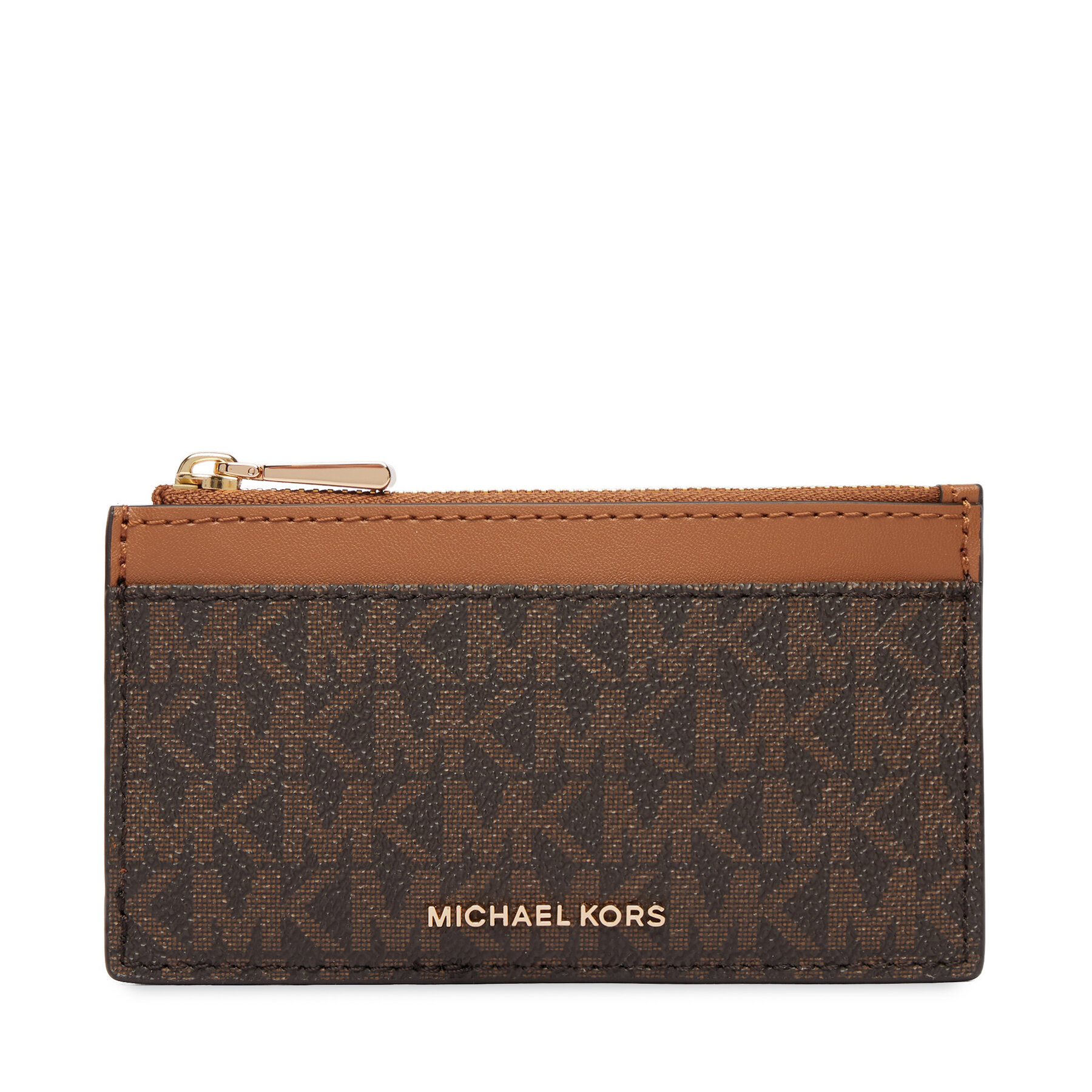 Θήκη πιστωτικών καρτών MICHAEL Michael Kors 32F5GJ6D8B Καφέ