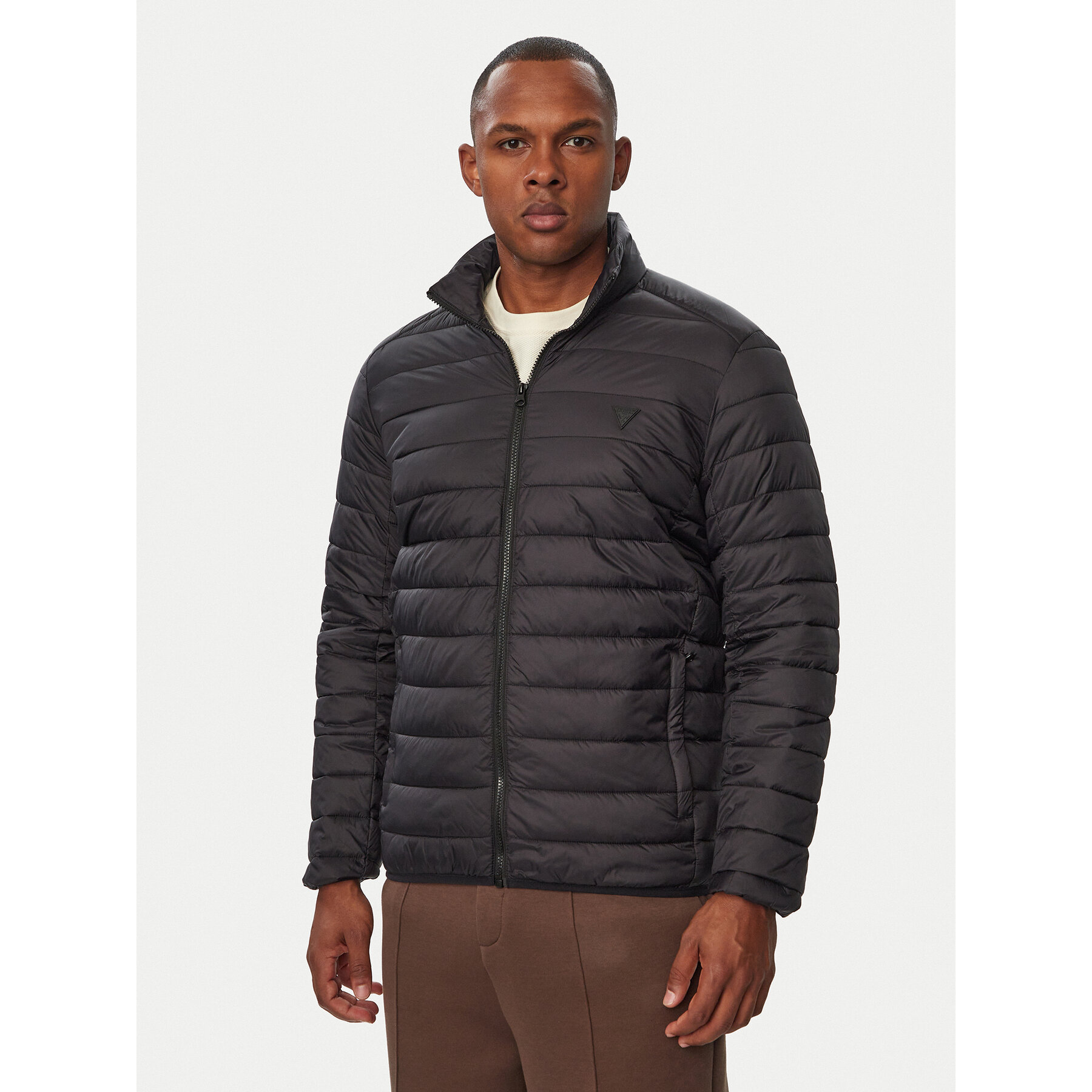 Guess Übergangsjacke Z6BL13 W5077 Schwarz Regular Fit