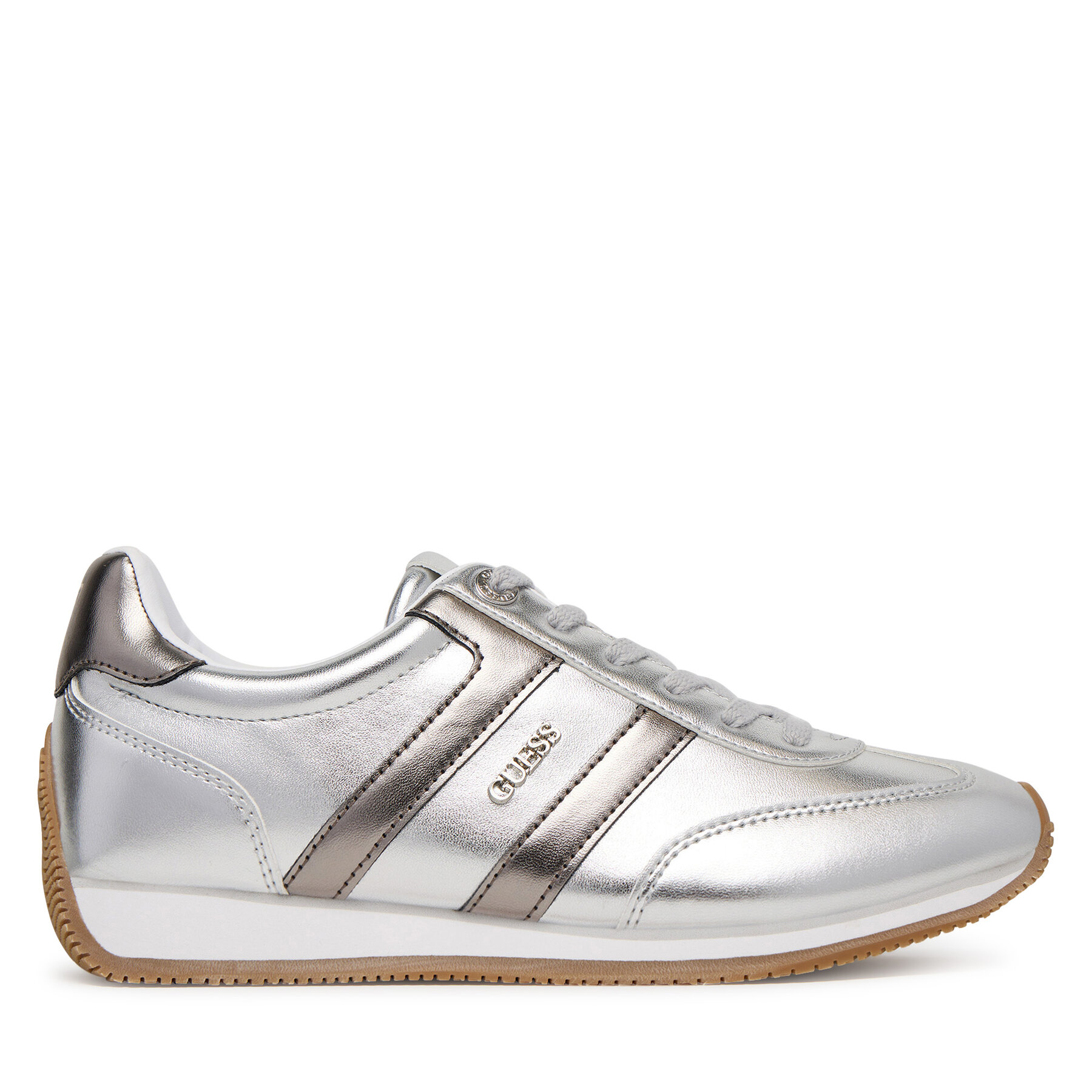 Sneakers Guess FLTSAP LEM12 Argintiu