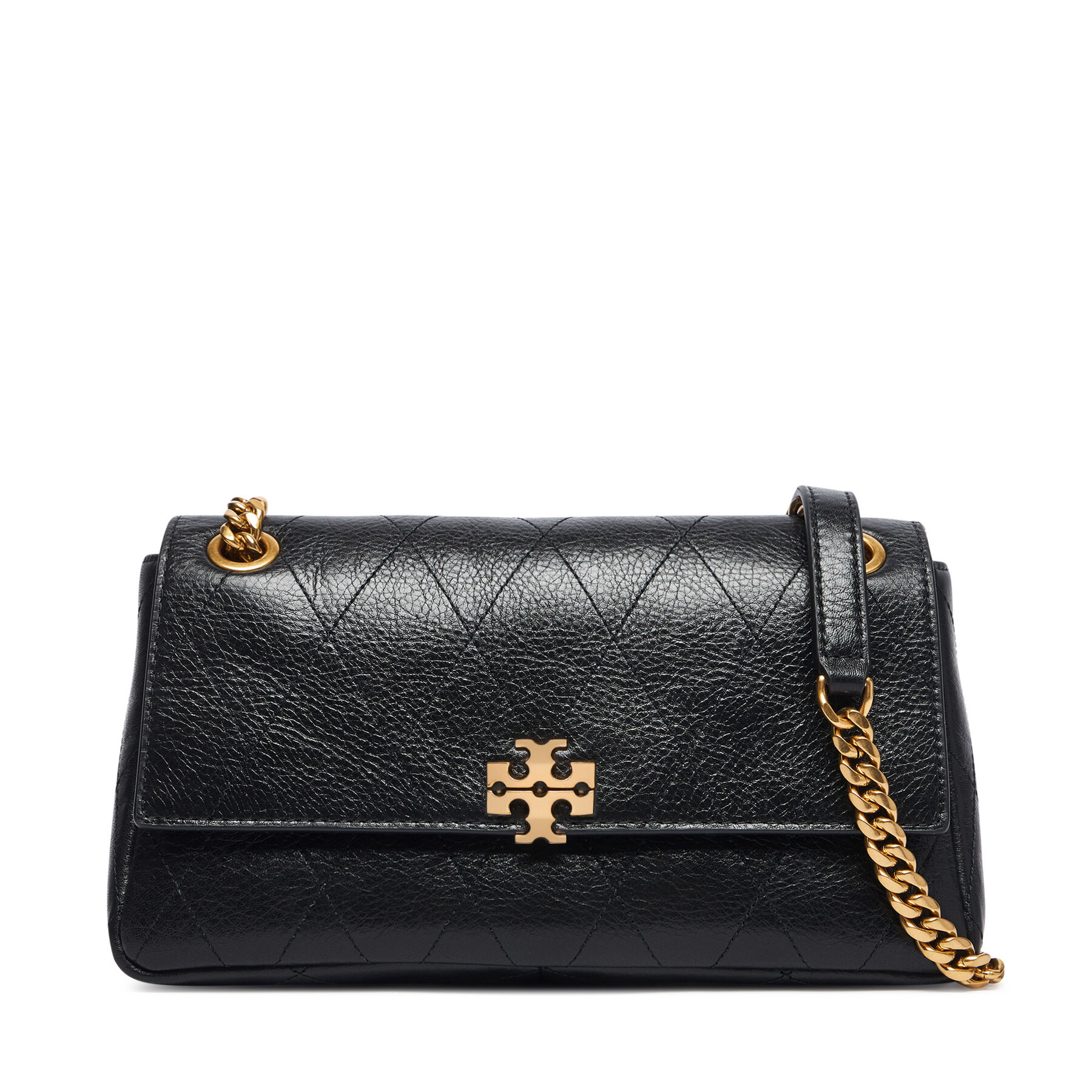 Torbica Tory Burch Charlie Quilted Small Shoulder Bag 185829 Crna