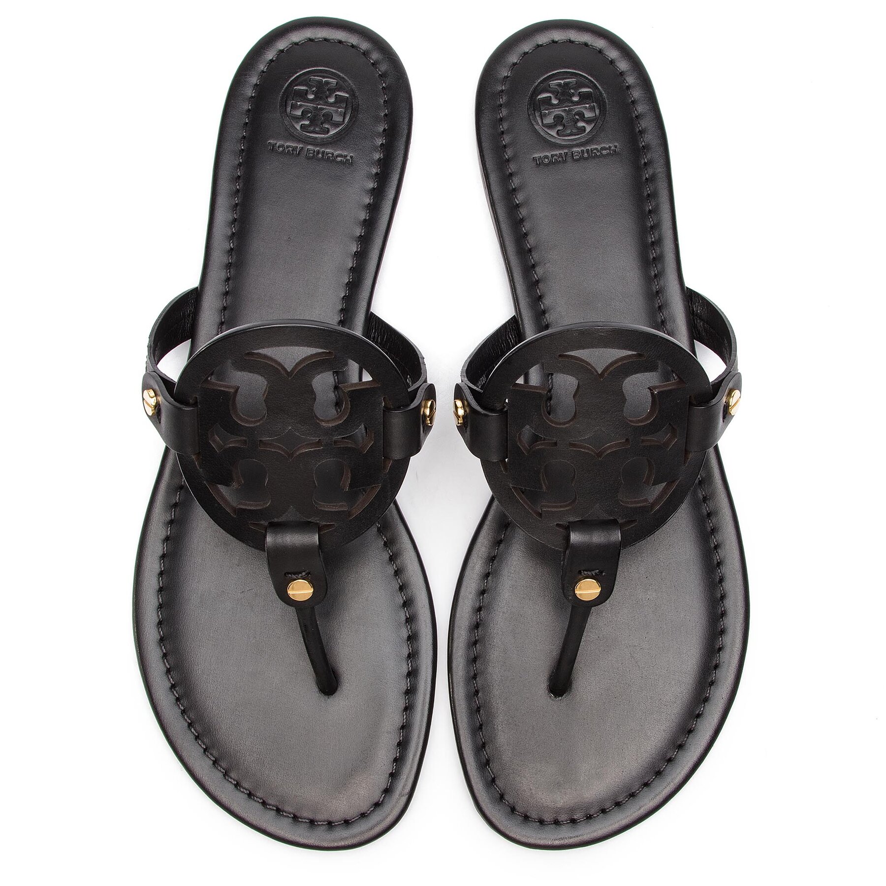 Flip-flops Tory Burch Miller 11744 Fekete