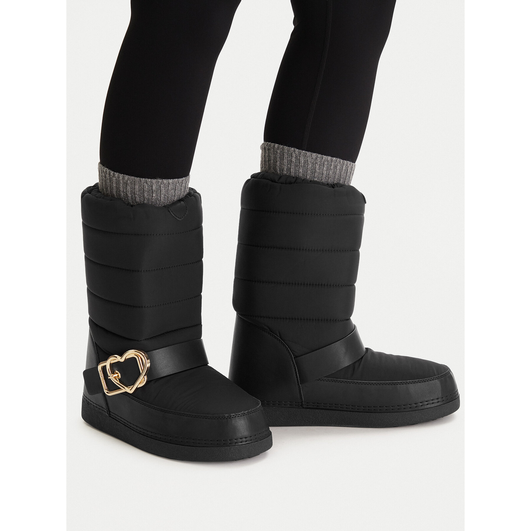 Cizme de zăpadă LOVE MOSCHINO JA24442G0NISK00B Negru