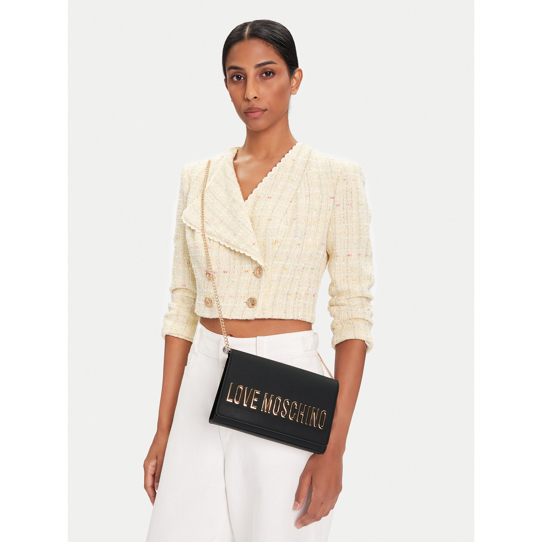 Geantă LOVE MOSCHINO JC4103PP0NKD0000 Negru