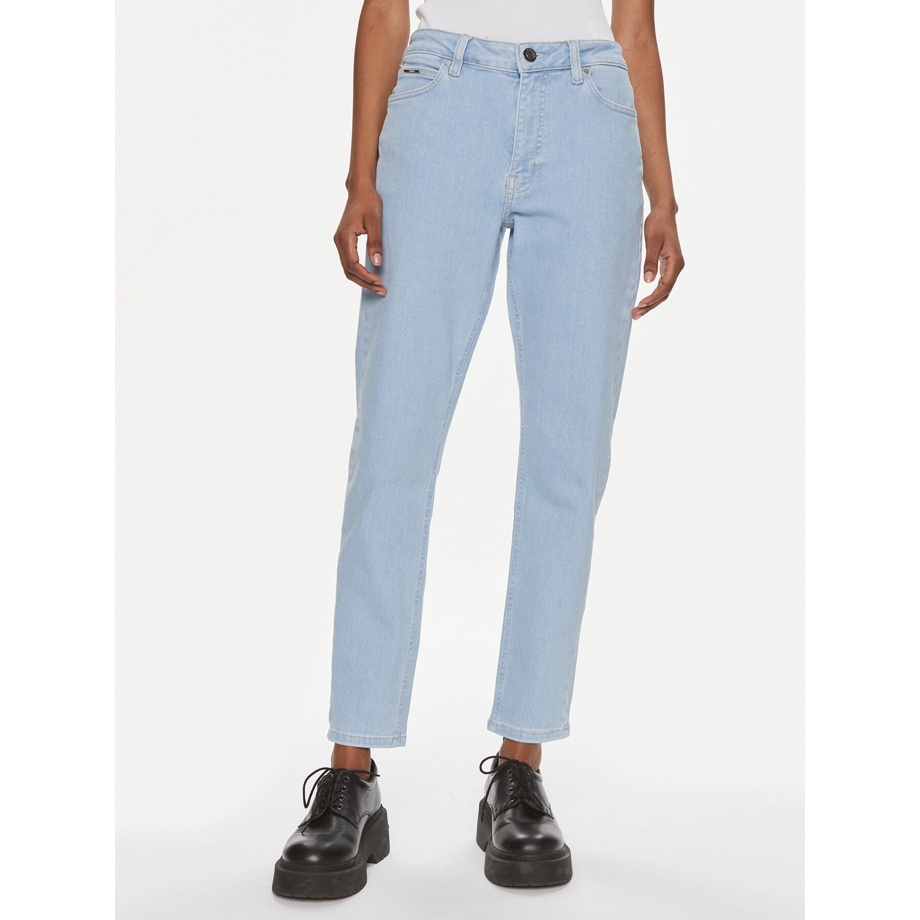 Calvin Klein Jeans K20K206578 Himmelblau Slim Fit
