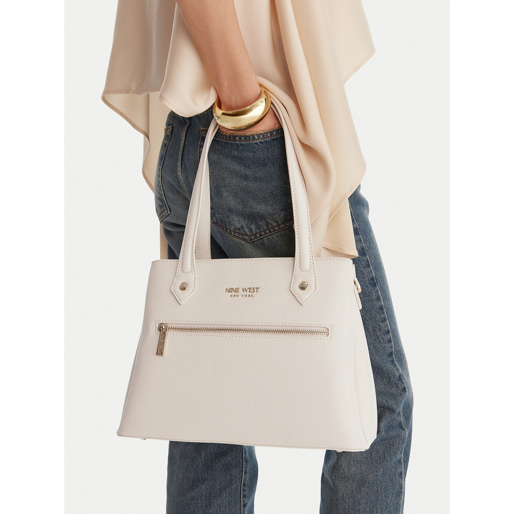 Geantă Nine West CEO-Rovia-LDA8338 Écru