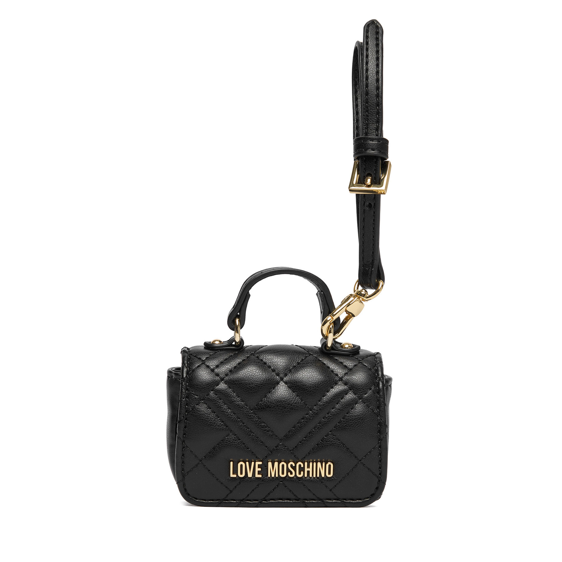 Prívesok LOVE MOSCHINO JC5410PP0NLA0000 Čierna
