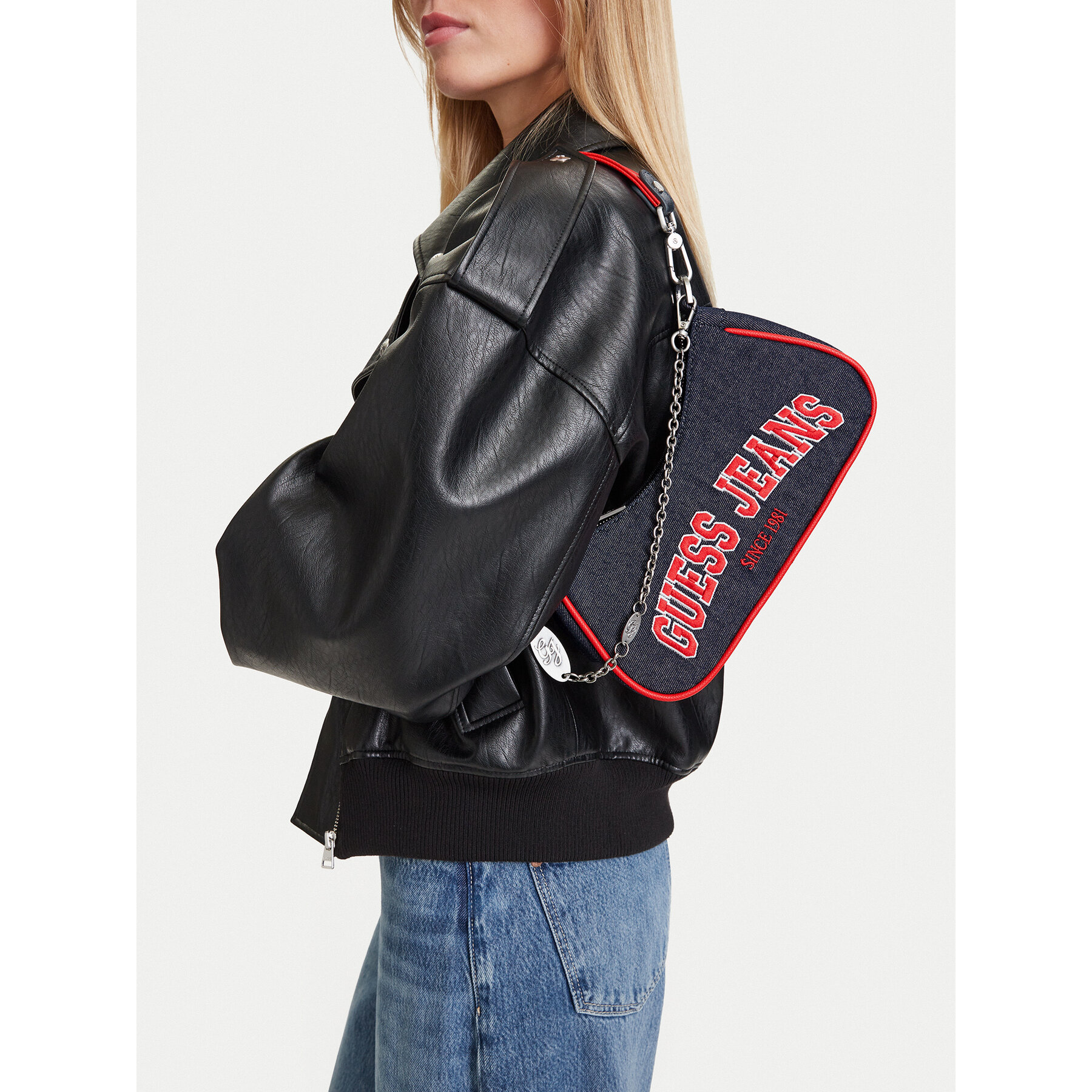 Дамска чанта Guess Jeans CEO-GUESS-B-010-10 Тъмносин