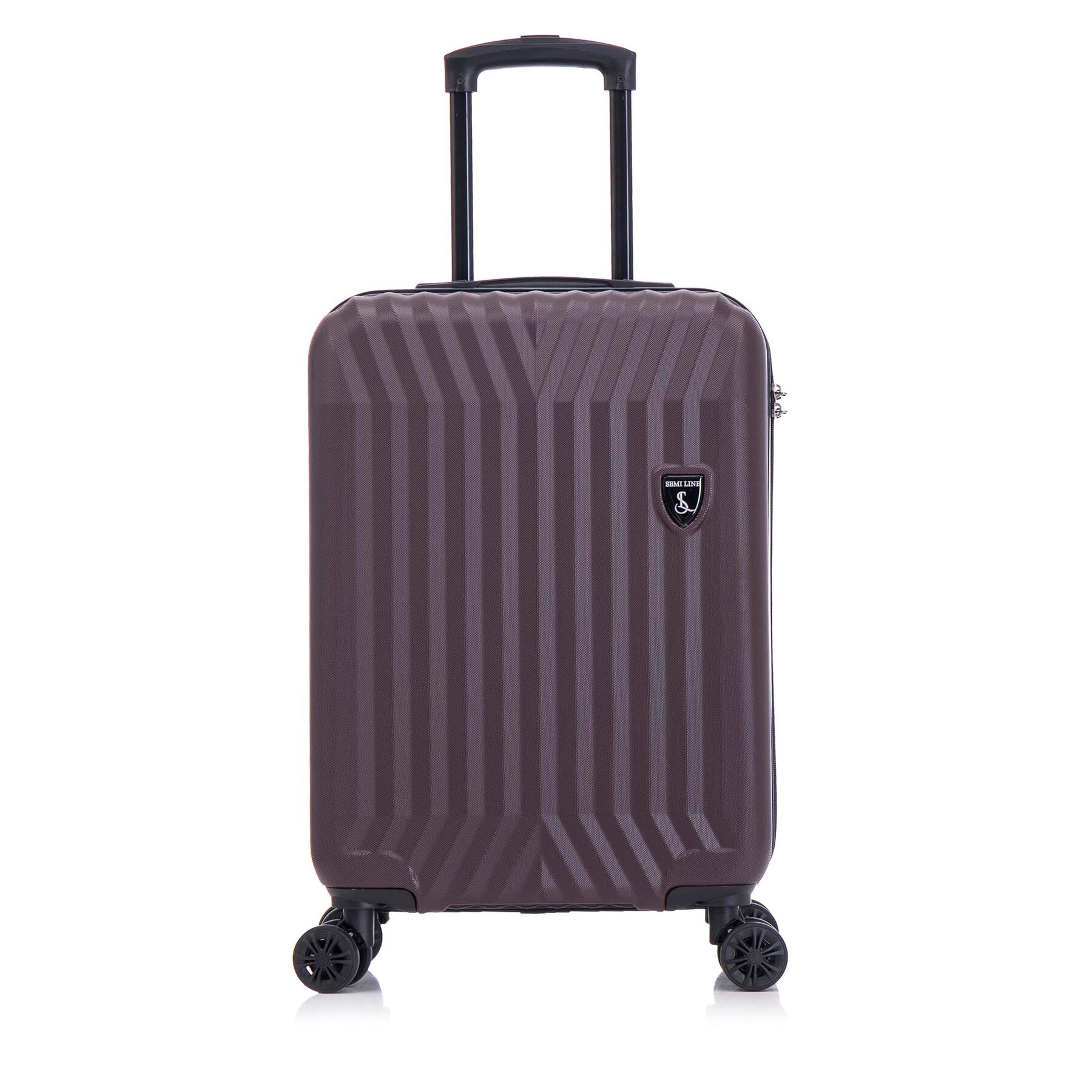 Kabin resväska Semi Line T5856-1 Brun