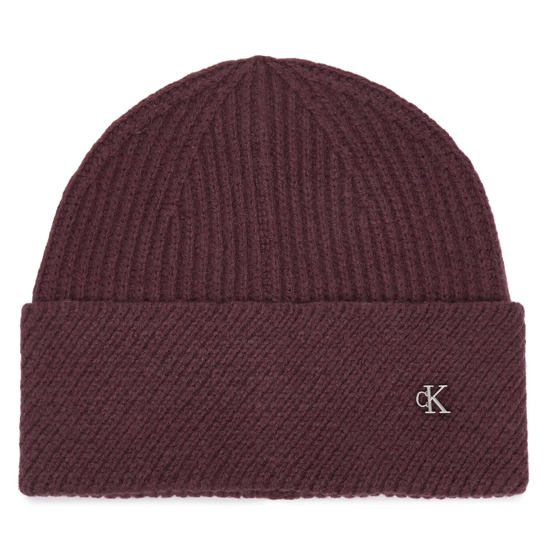 Kapa Calvin Klein LV04F8118G Bordo rdeča