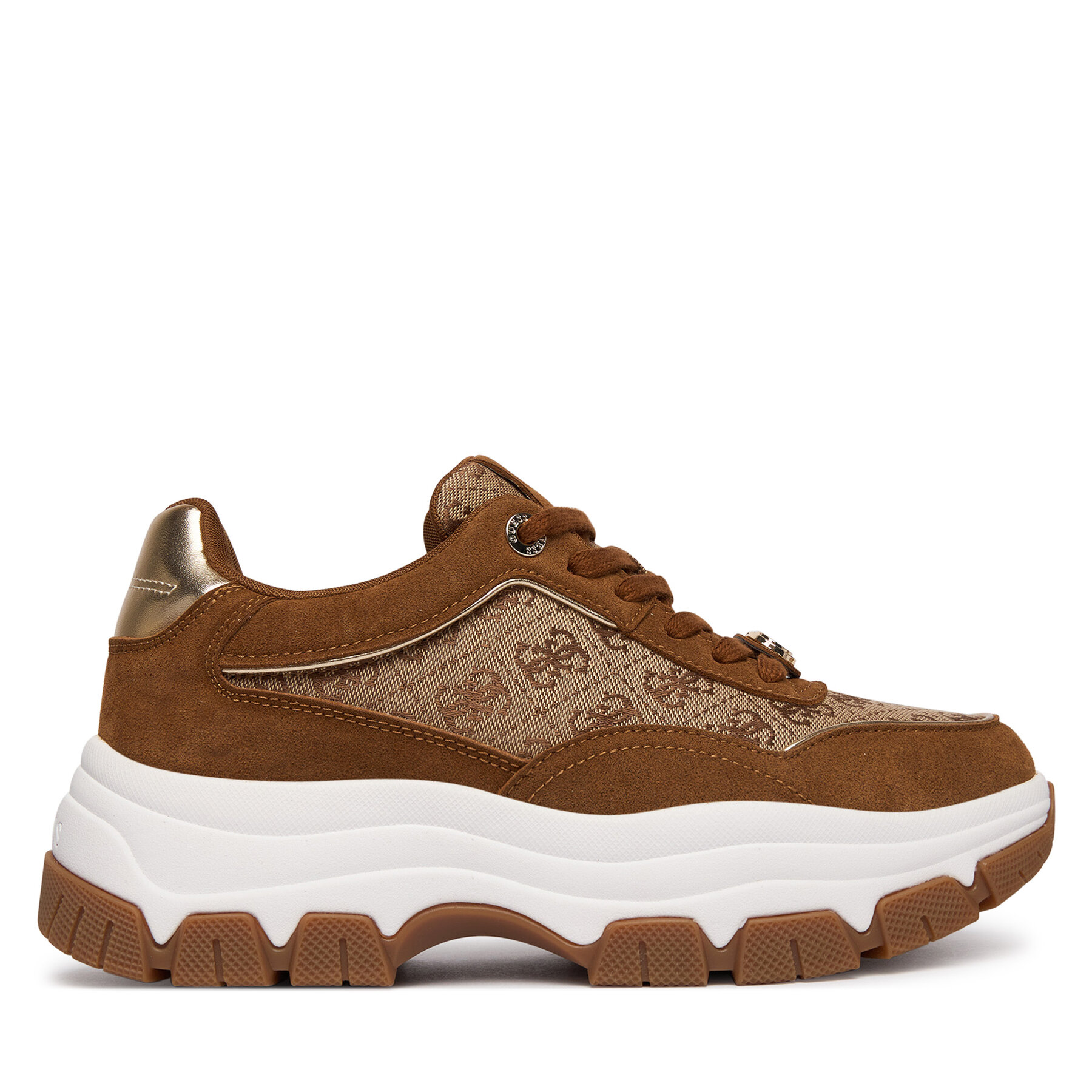 Sneakersy Guess FLPBT3 FAL12 Hnedá