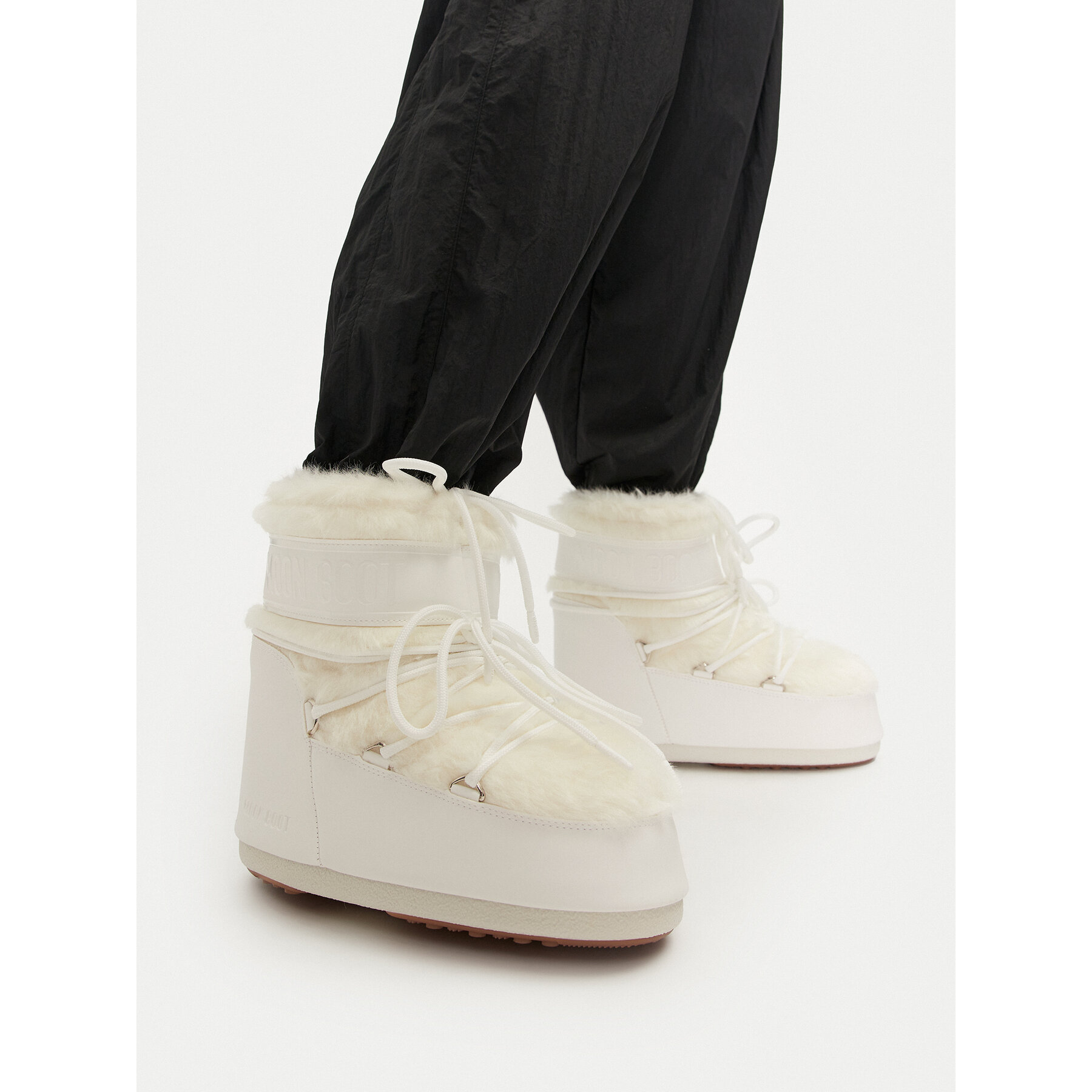 Cizme de zăpadă Moon Boot 80D1409390 Alb