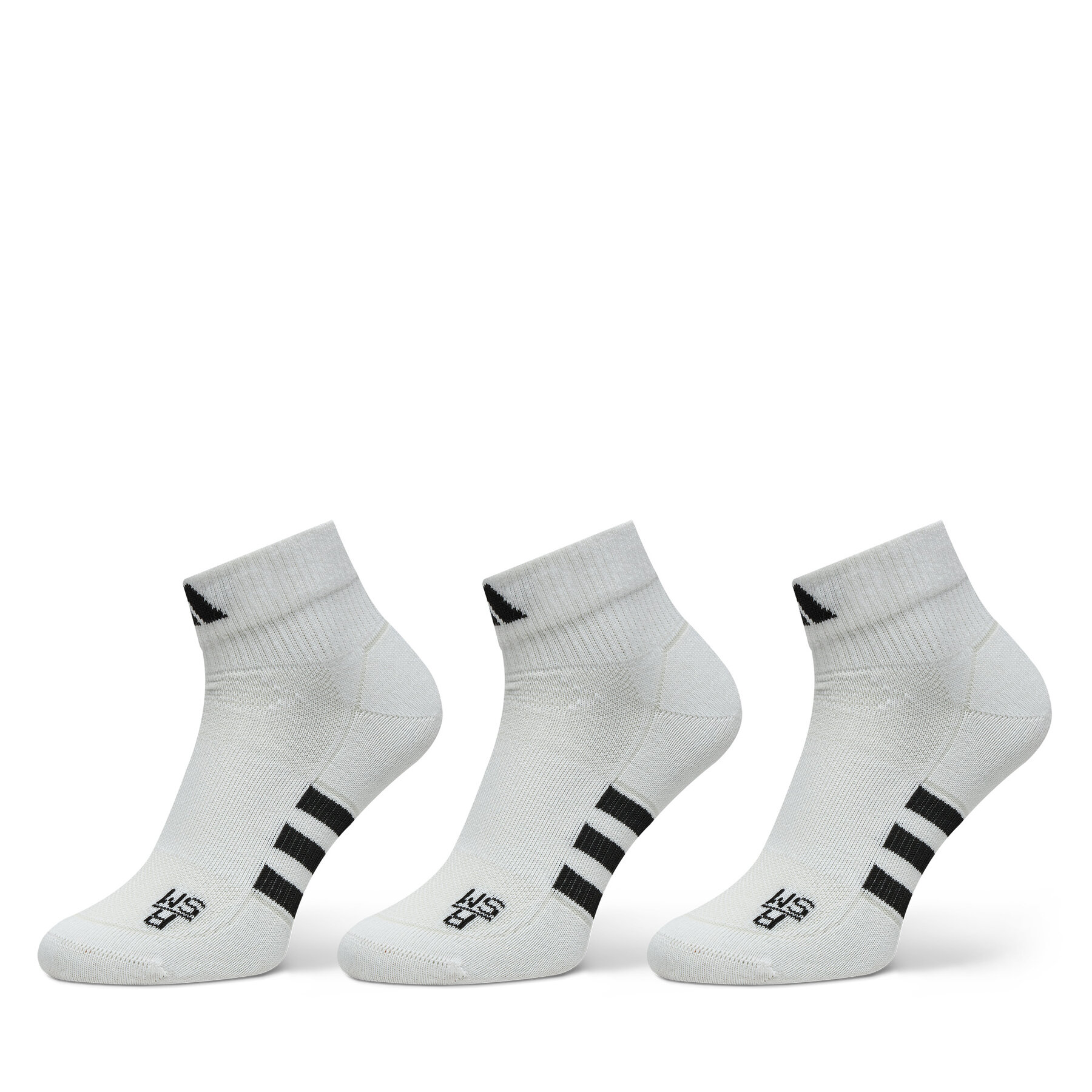 Ponožky Vysoké Unisex adidas Performance Light Mid-Cut Socks 3 Pairs HT3445 Biela