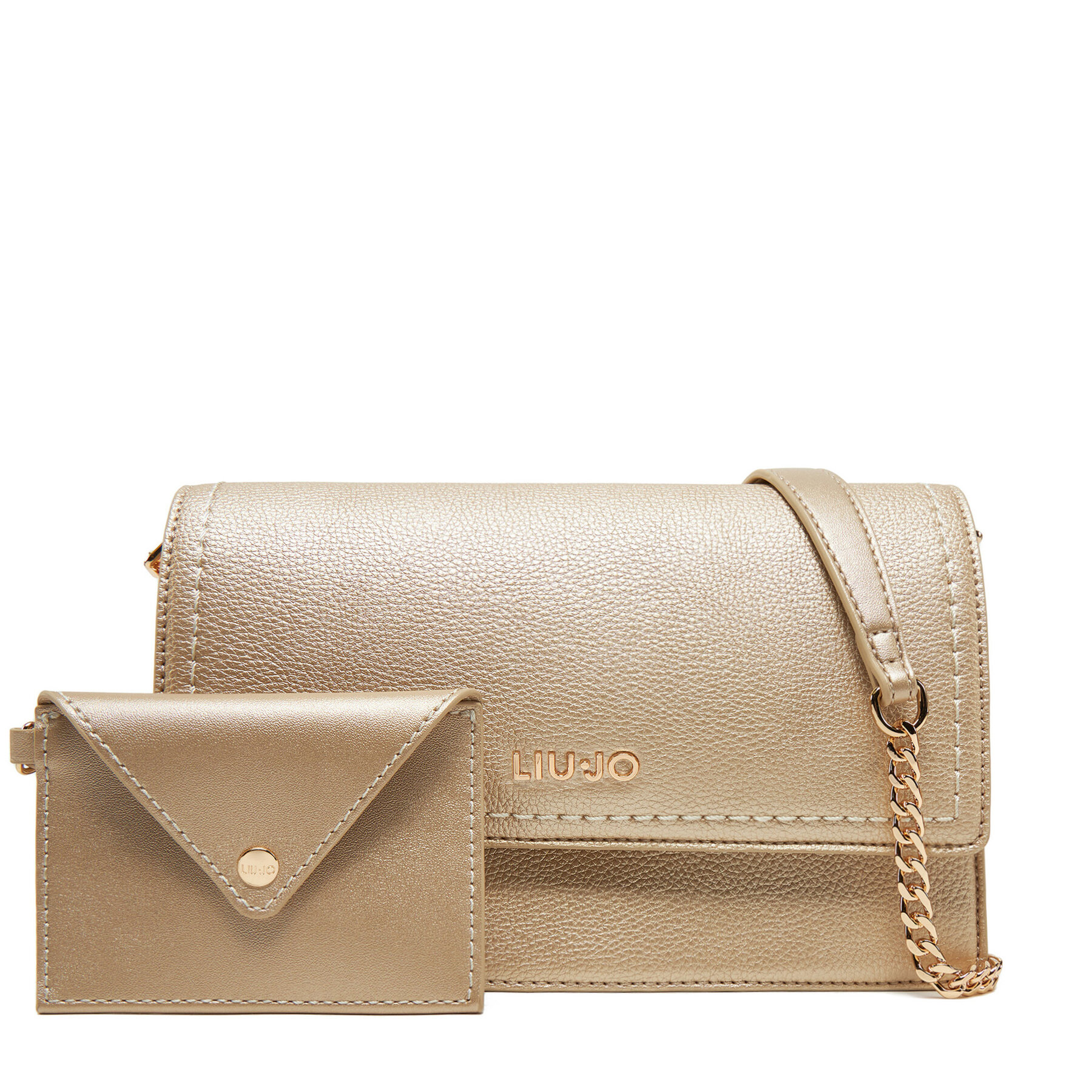Kabelka Liu Jo S Crossbody AA5158 E0058 Zlatá