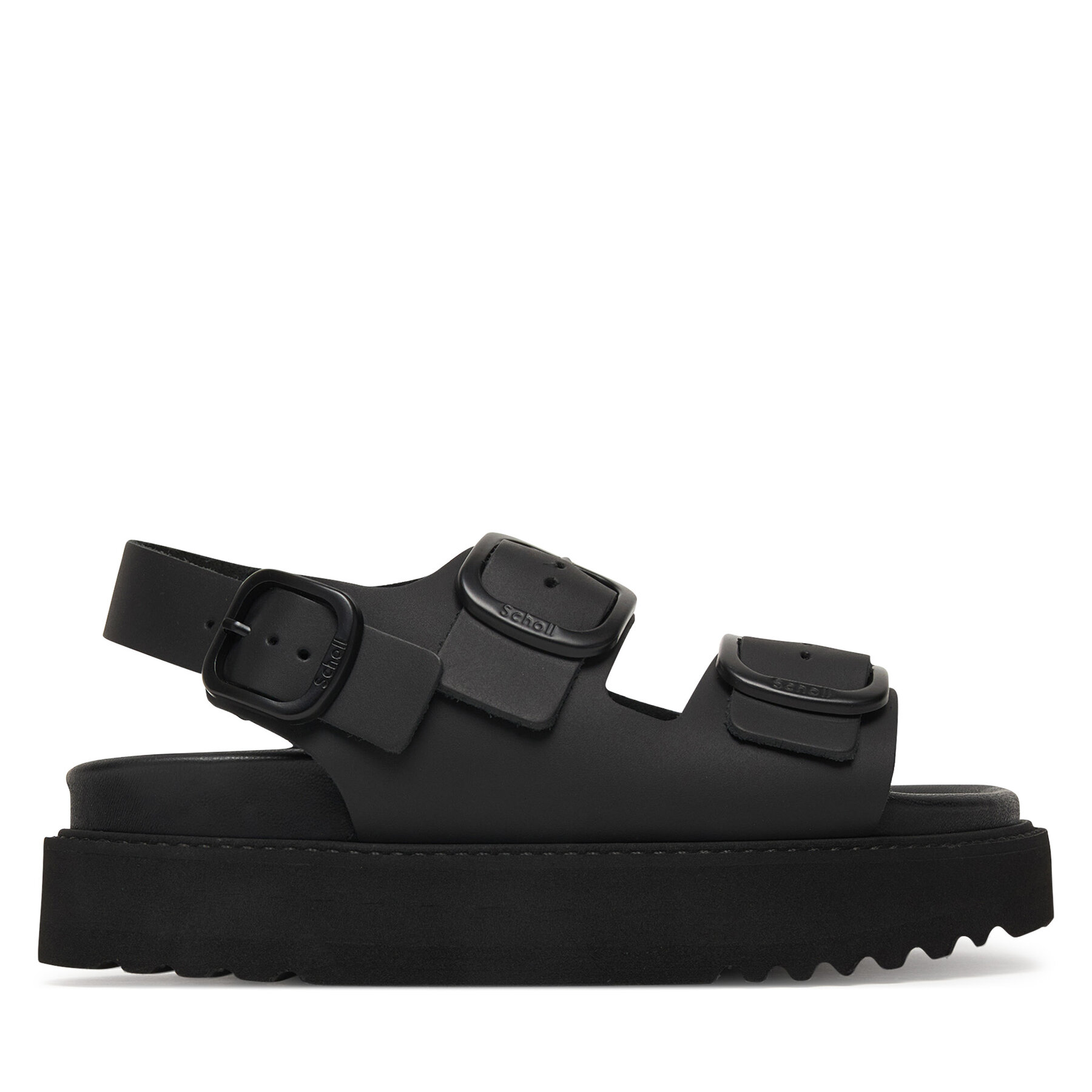 Σανδάλια Scholl Blake 2 Straps B/S F00663 Μαύρο