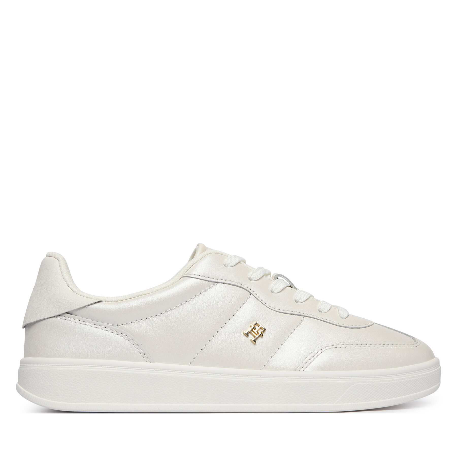 Sneakers Tommy Hilfiger Th Heritage Shiny Sneaker FW0FW09179 Alb
