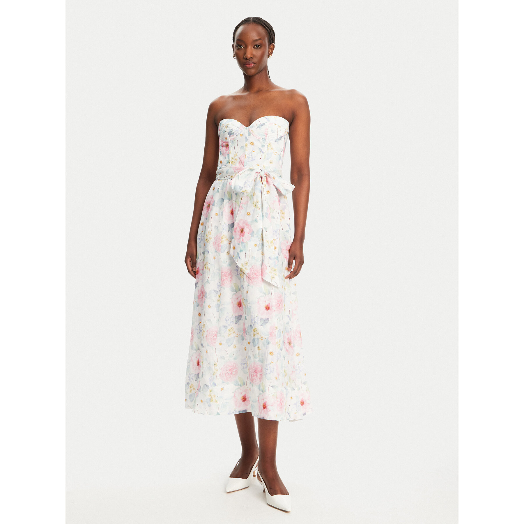 Bardot Sommerkleid 58566DB2 Bunt Slim Fit