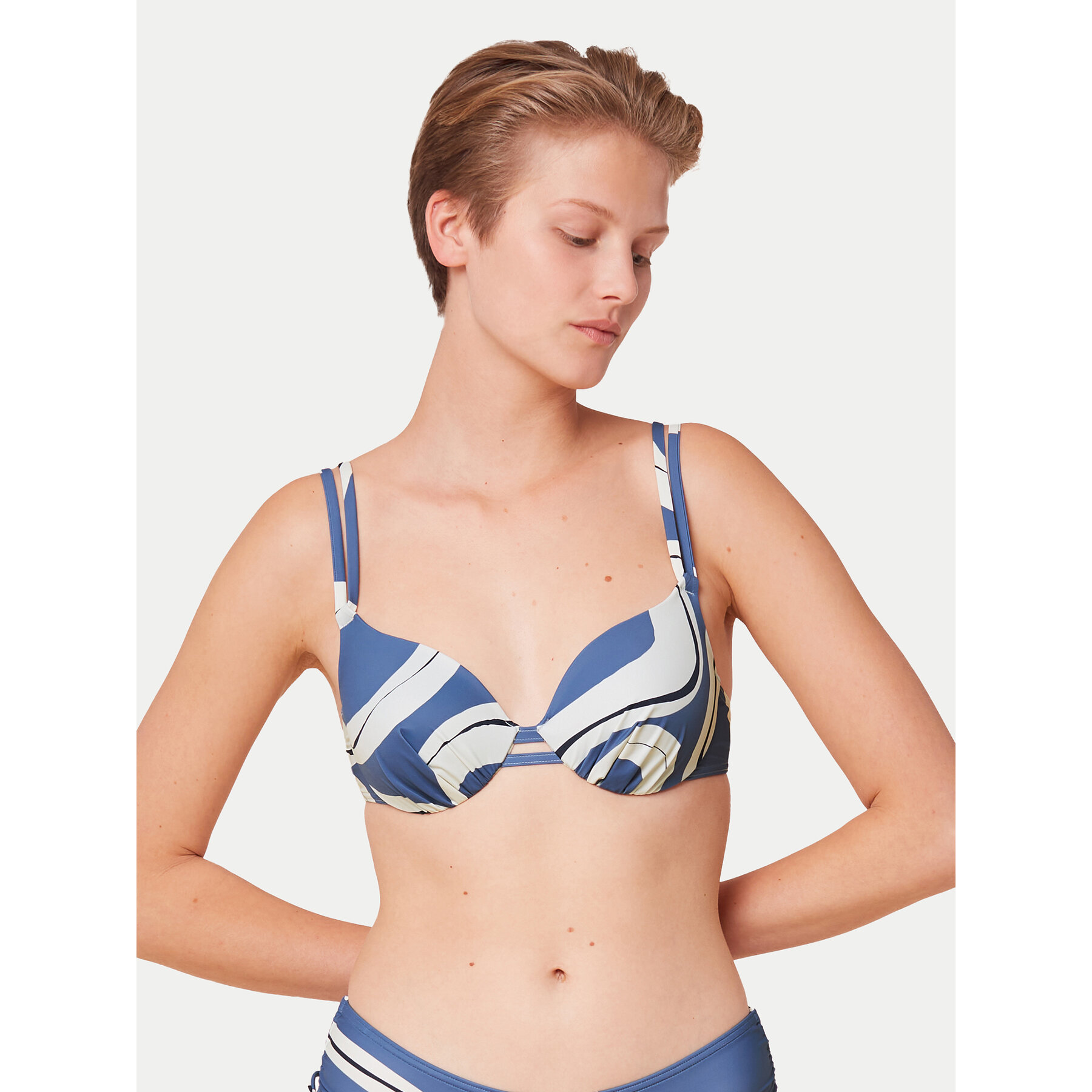 Triumph Bikini-Oberteil Summer Allure 10214509 Blau