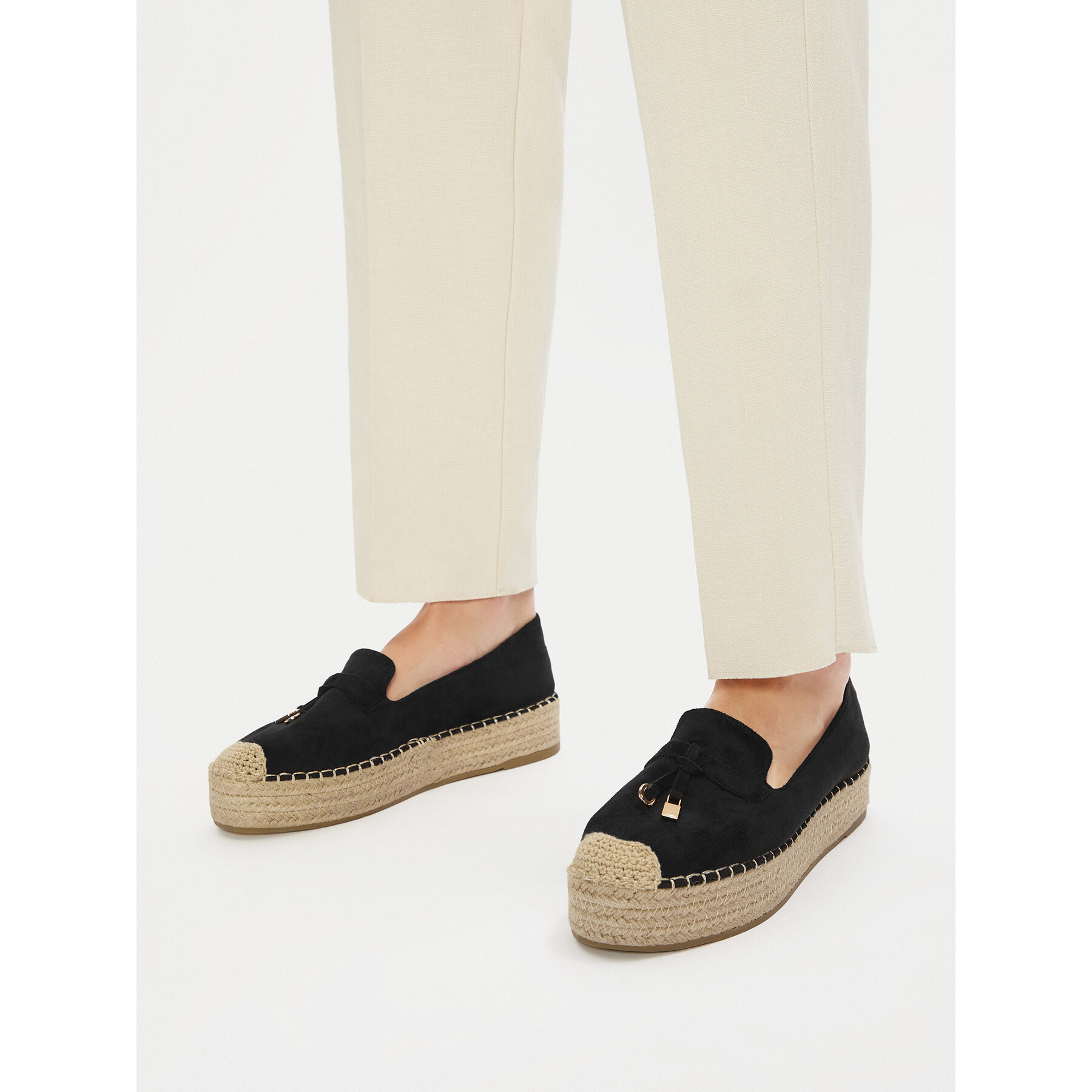 Espadrilky JENNY WSS990-259 Čierna
