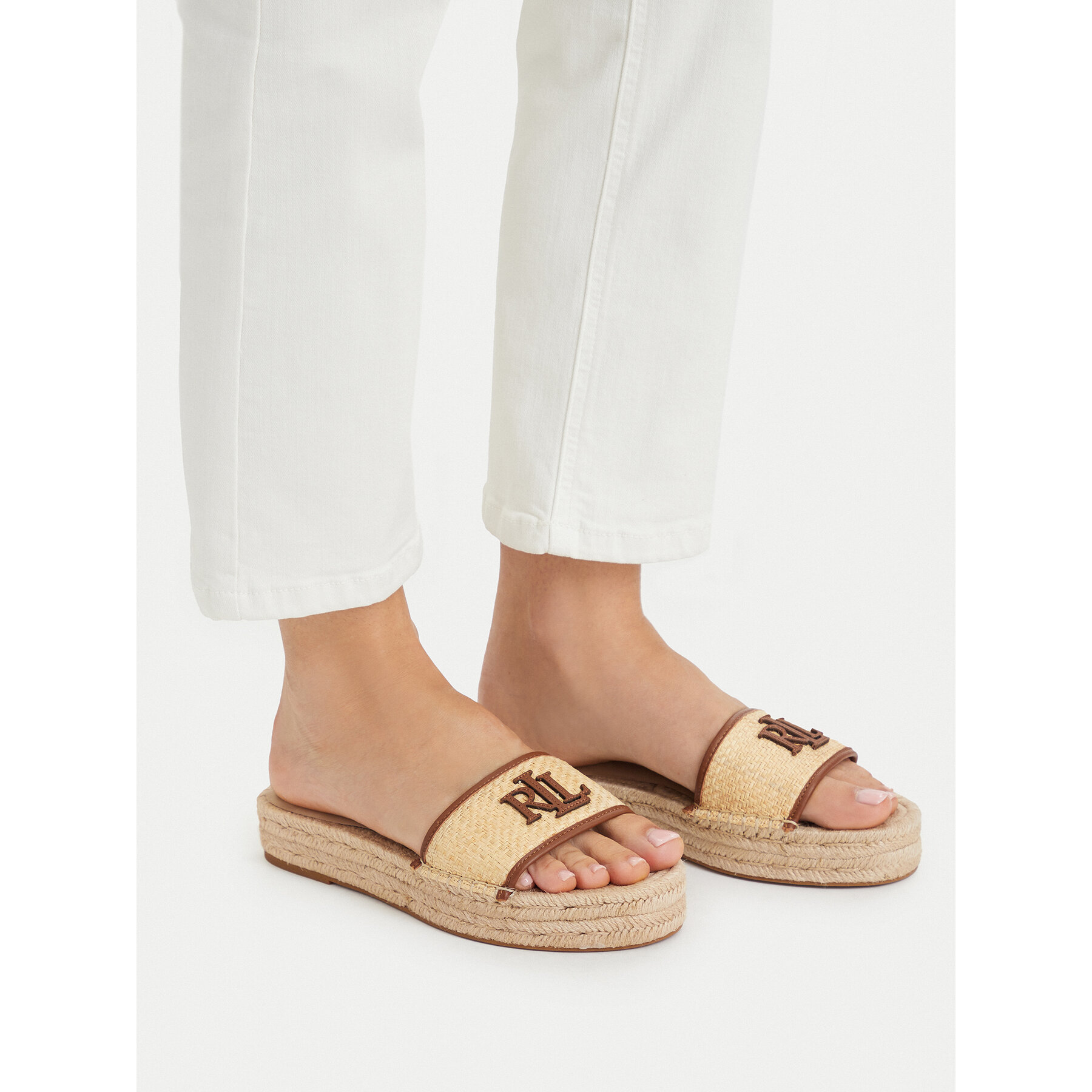 Espadrile LAUREN RALPH LAUREN 802P06398003 Bej
