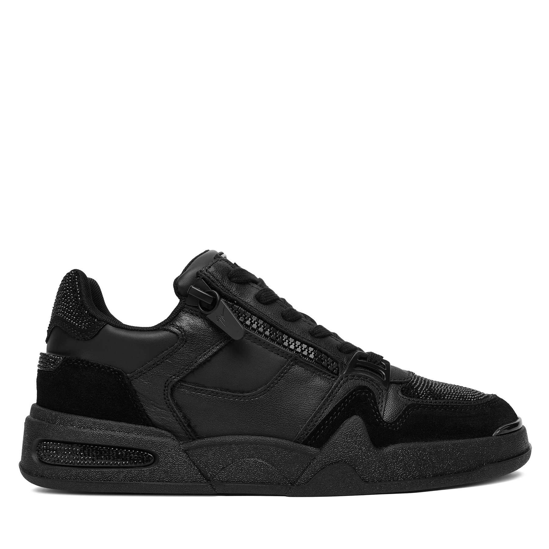 Giuseppe Zanotti Hombre Zapatillas, Talla : 41, Negro, RU50016/001