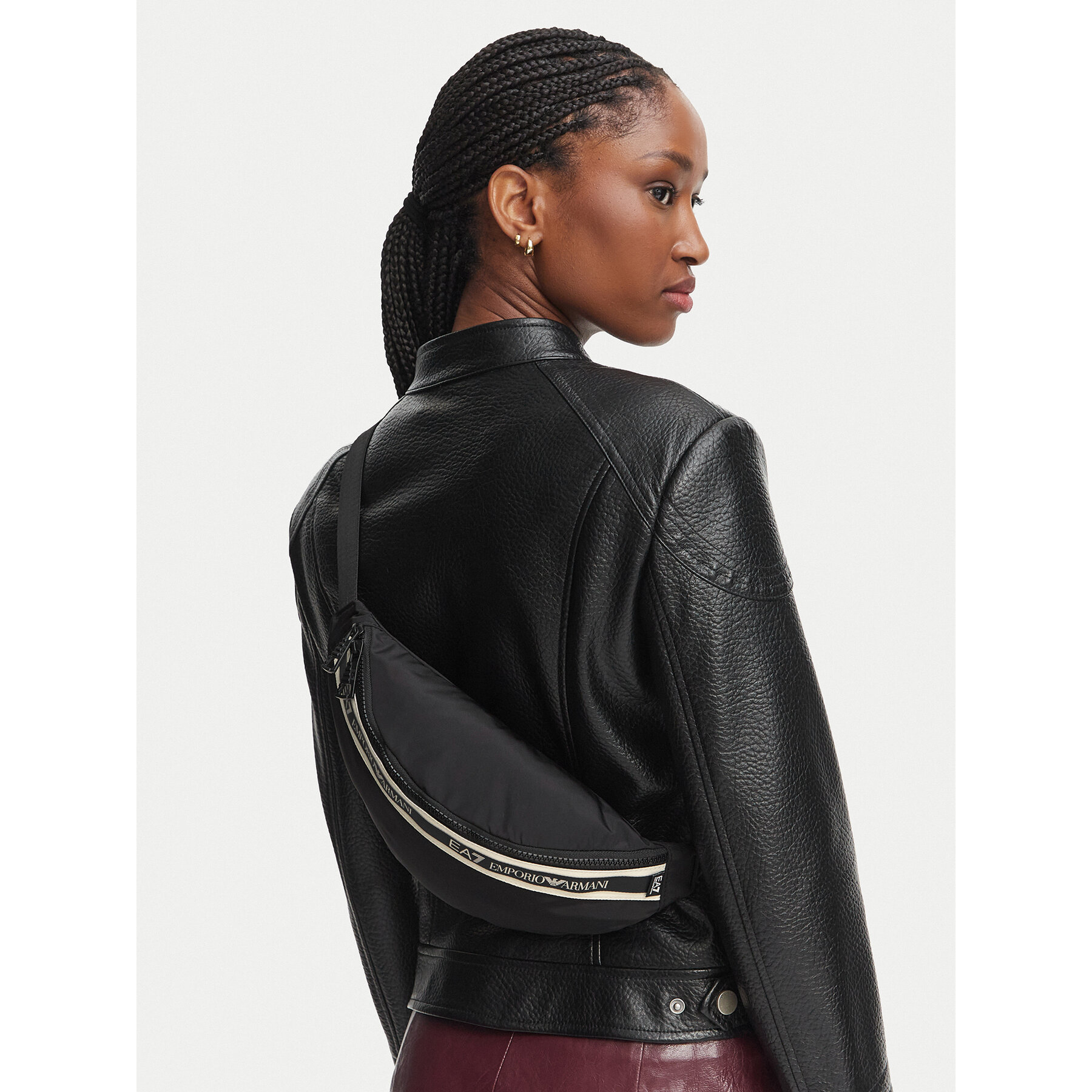 Ledvinka EA7 Emporio Armani 7X000637 AF27659 UC001 Černá
