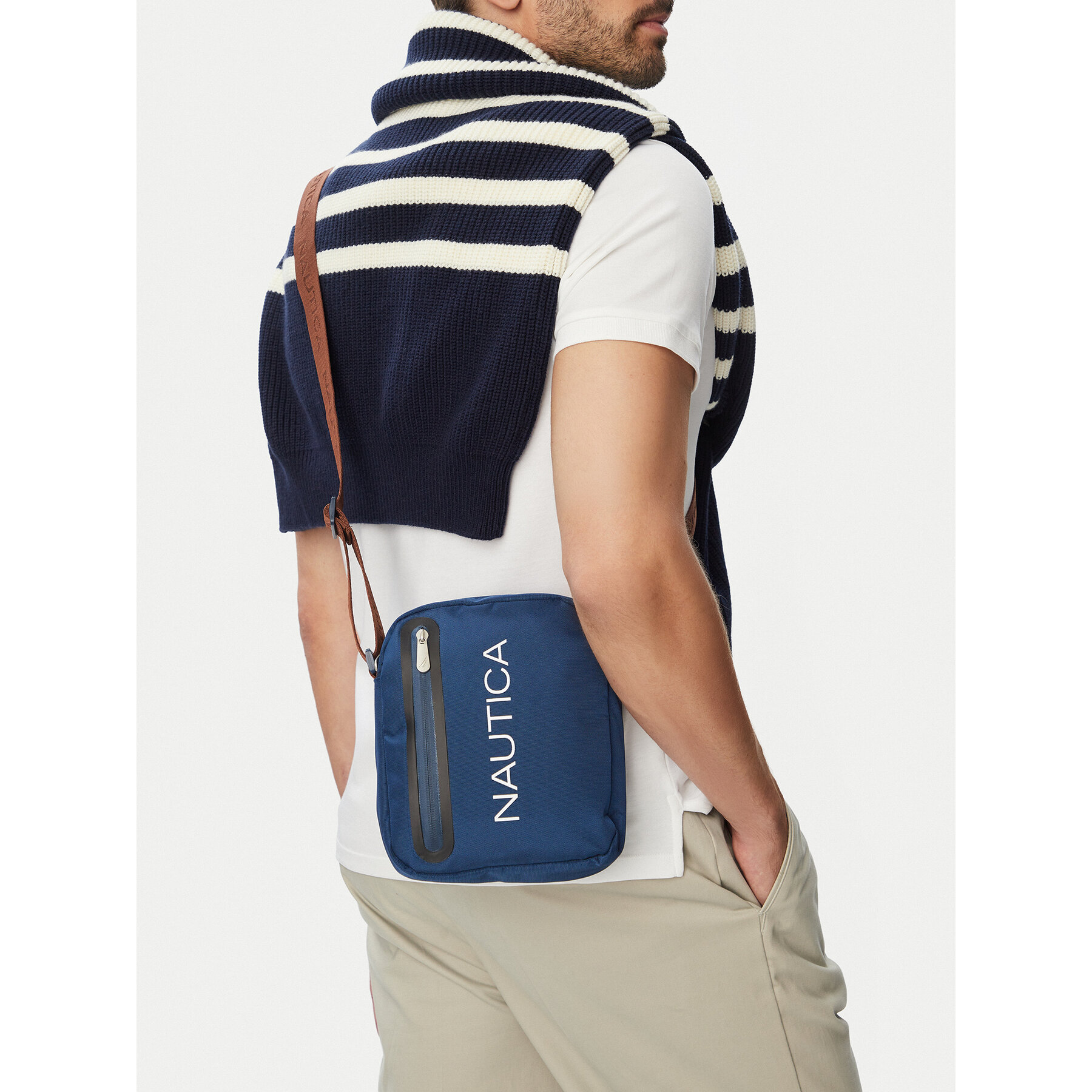 Мъжка чантичка Nautica WBEOHP-NTC-P-002-10 Тъмносин