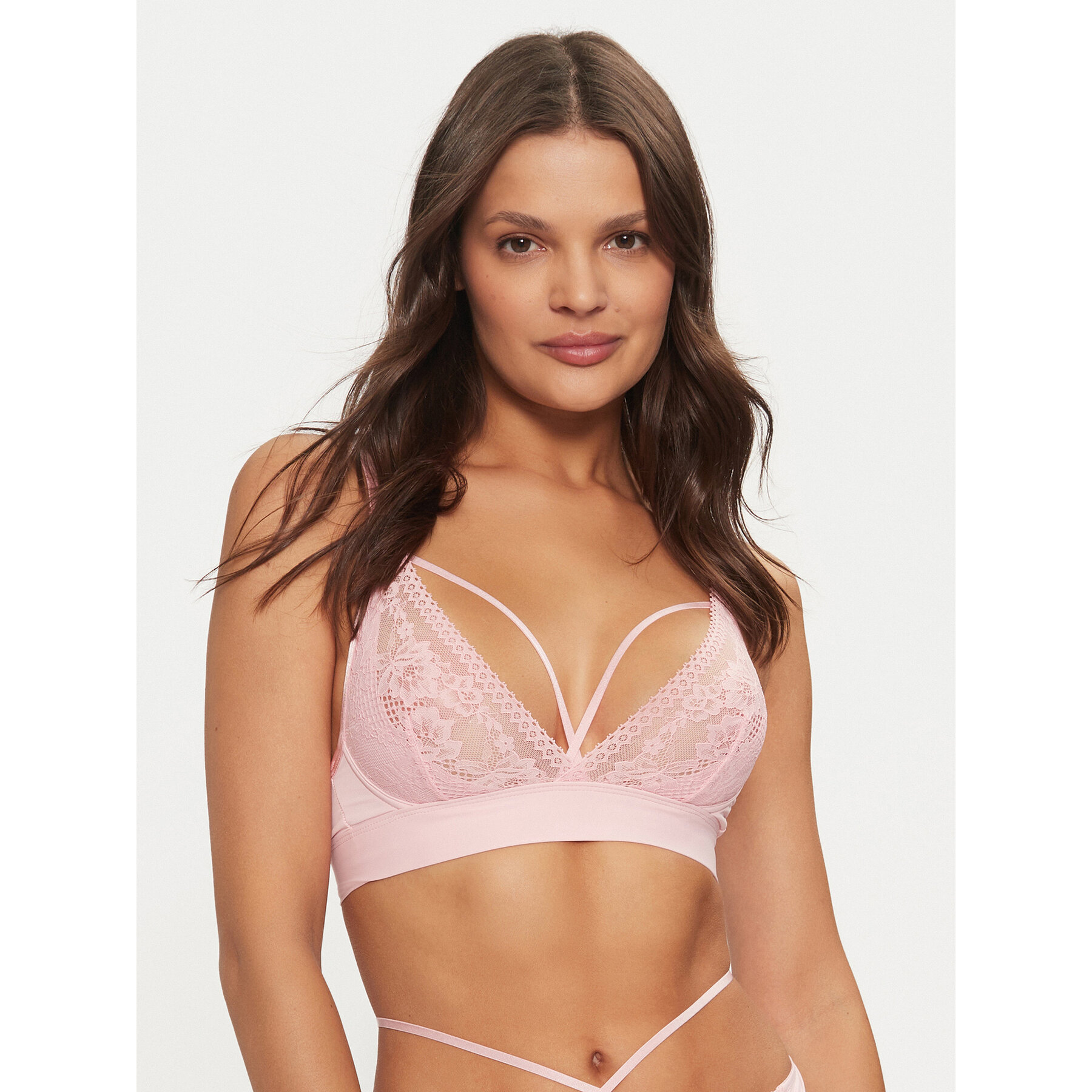 Hunkemöller Hunkemöller Σουτιέν Bralette Remi 300126 Ροζ