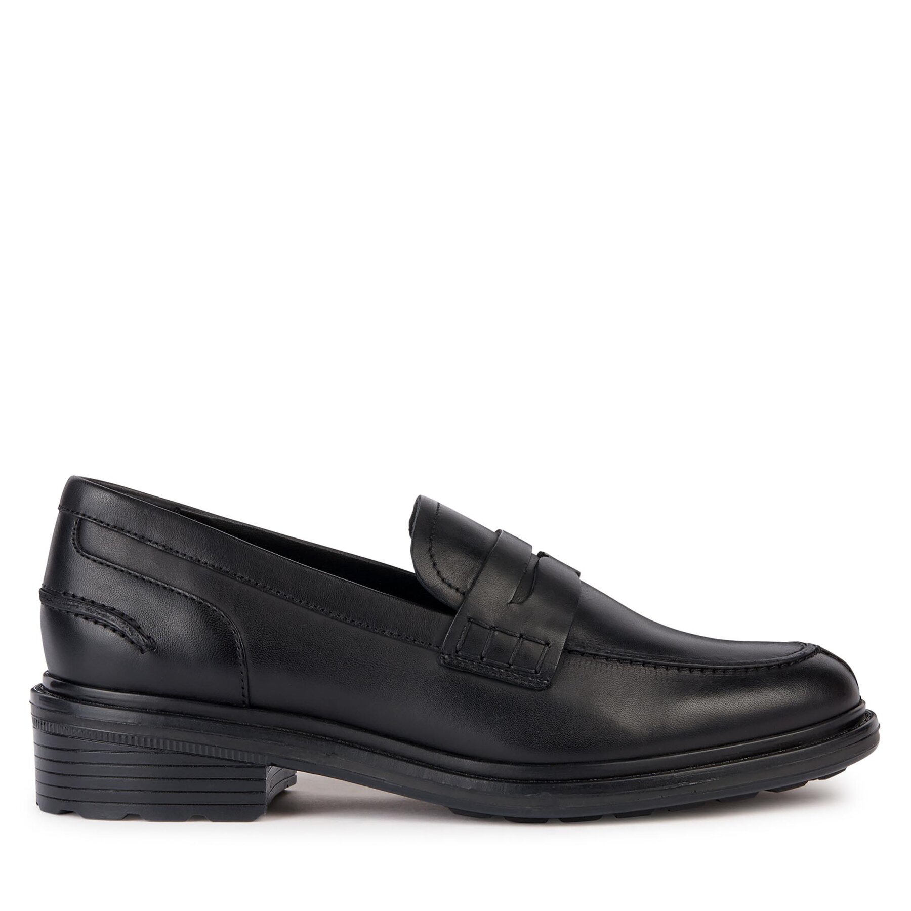 Loaferice Geox D Walk Pleasure D36TGF 00043 C9999 Crna