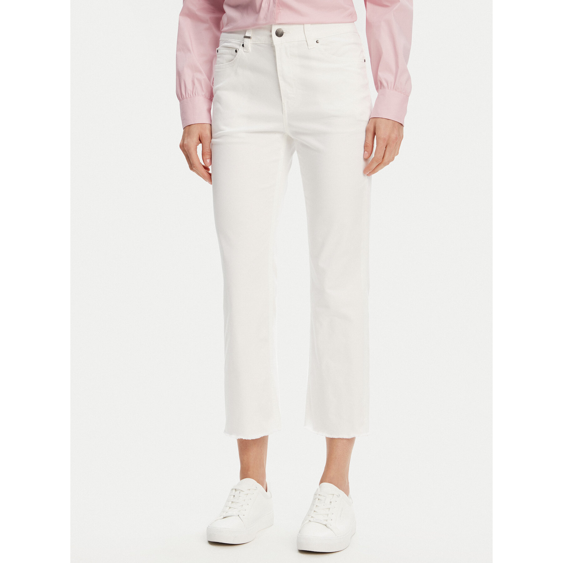United Colors Of Benetton Jeans 46QRDE010 Écru Flare Fit