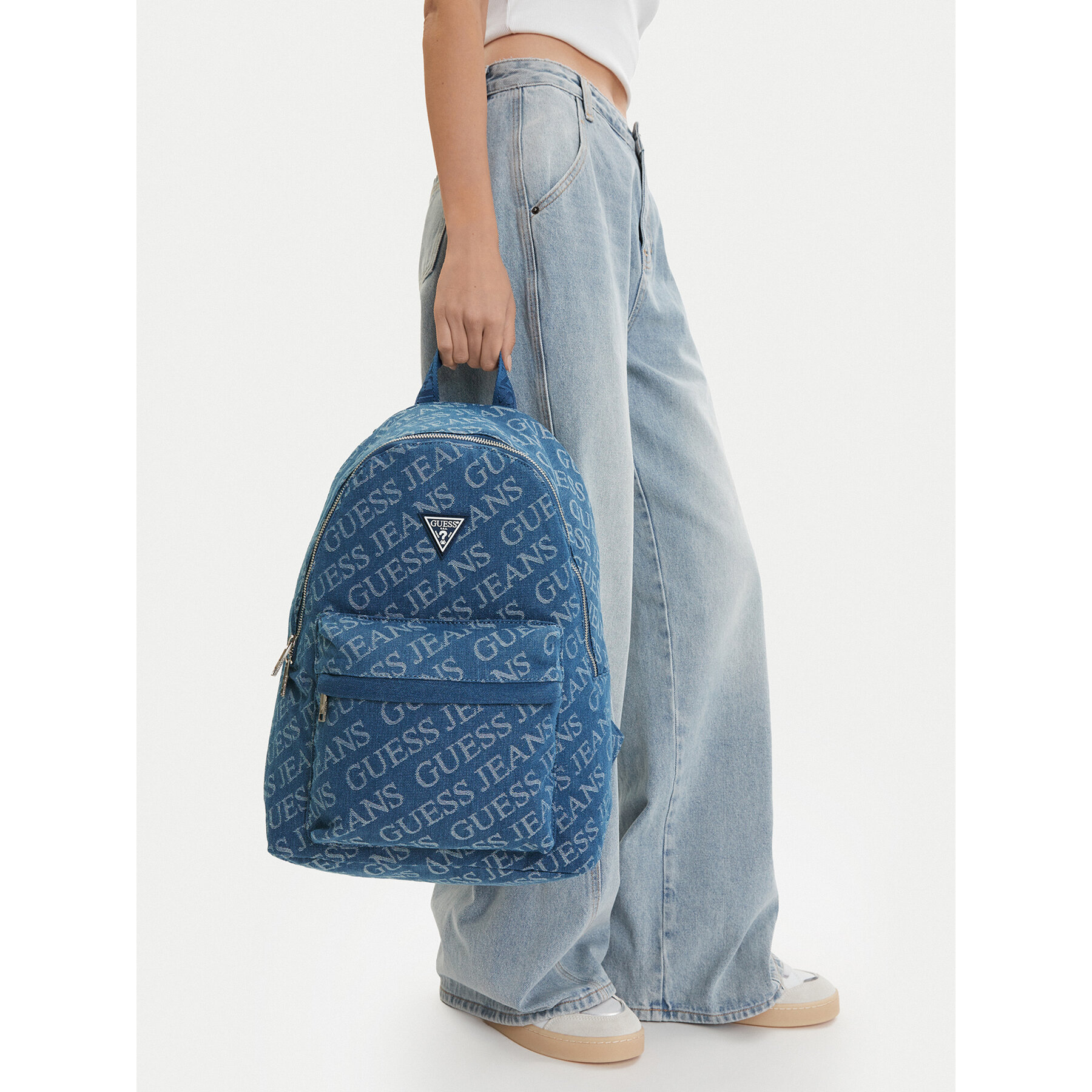 Ruksak Guess Jeans CWBEO-GUESS-B-019-09 Modrá