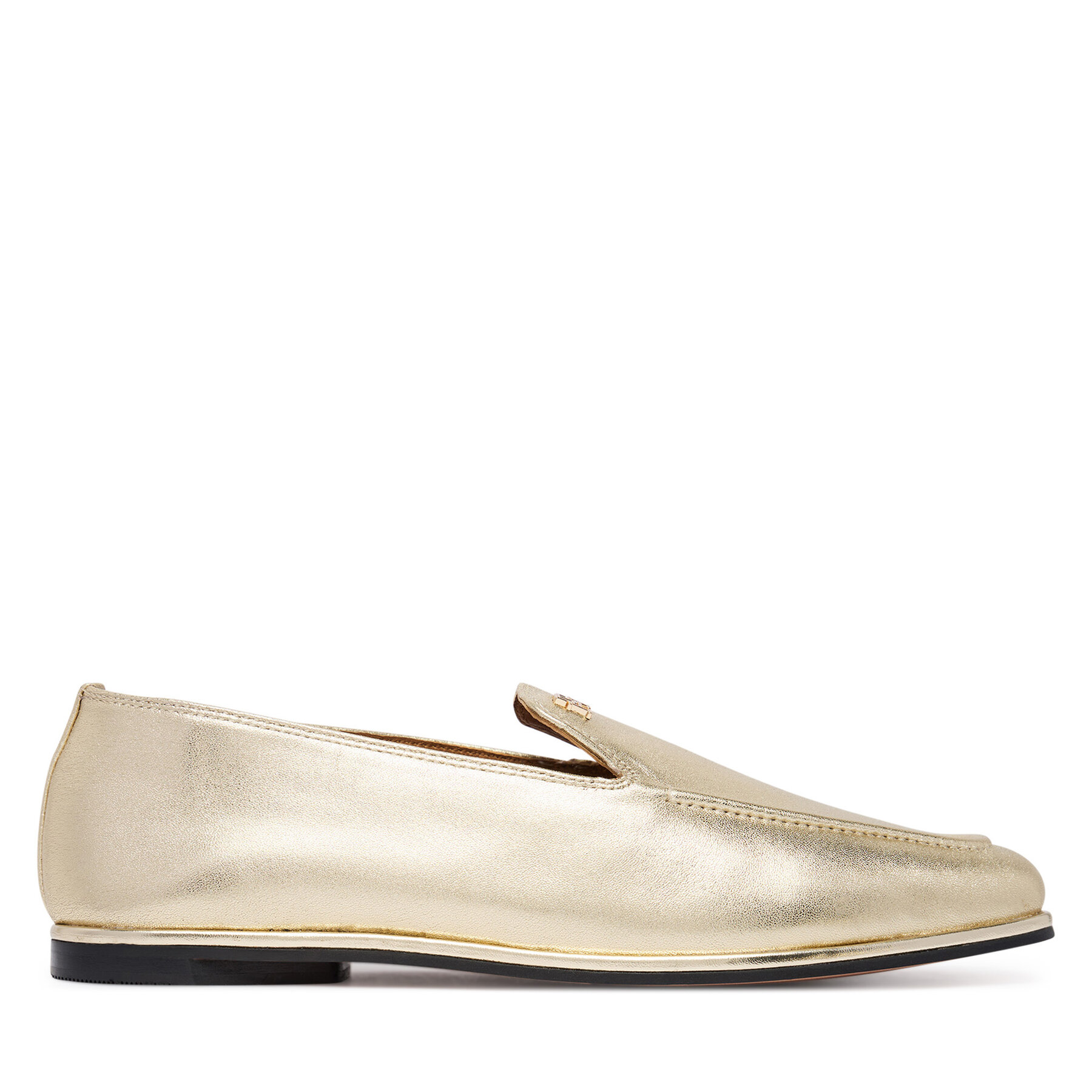 Lords Tommy Hilfiger Gold Loafer FW0FW08958 Χρυσό
