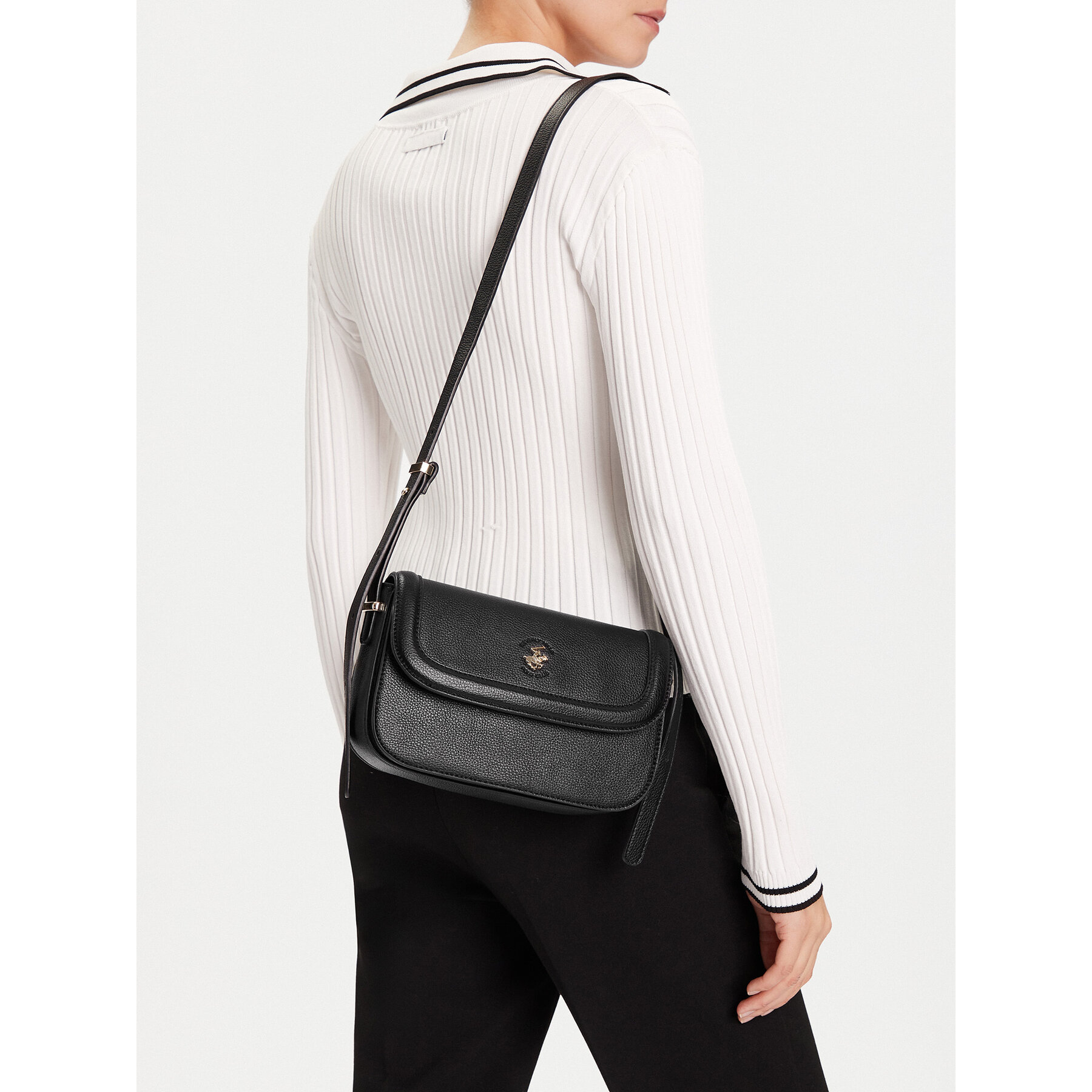 Дамска чанта Beverly Hills Polo Club CEO-BHPC-L-005-08 Черен