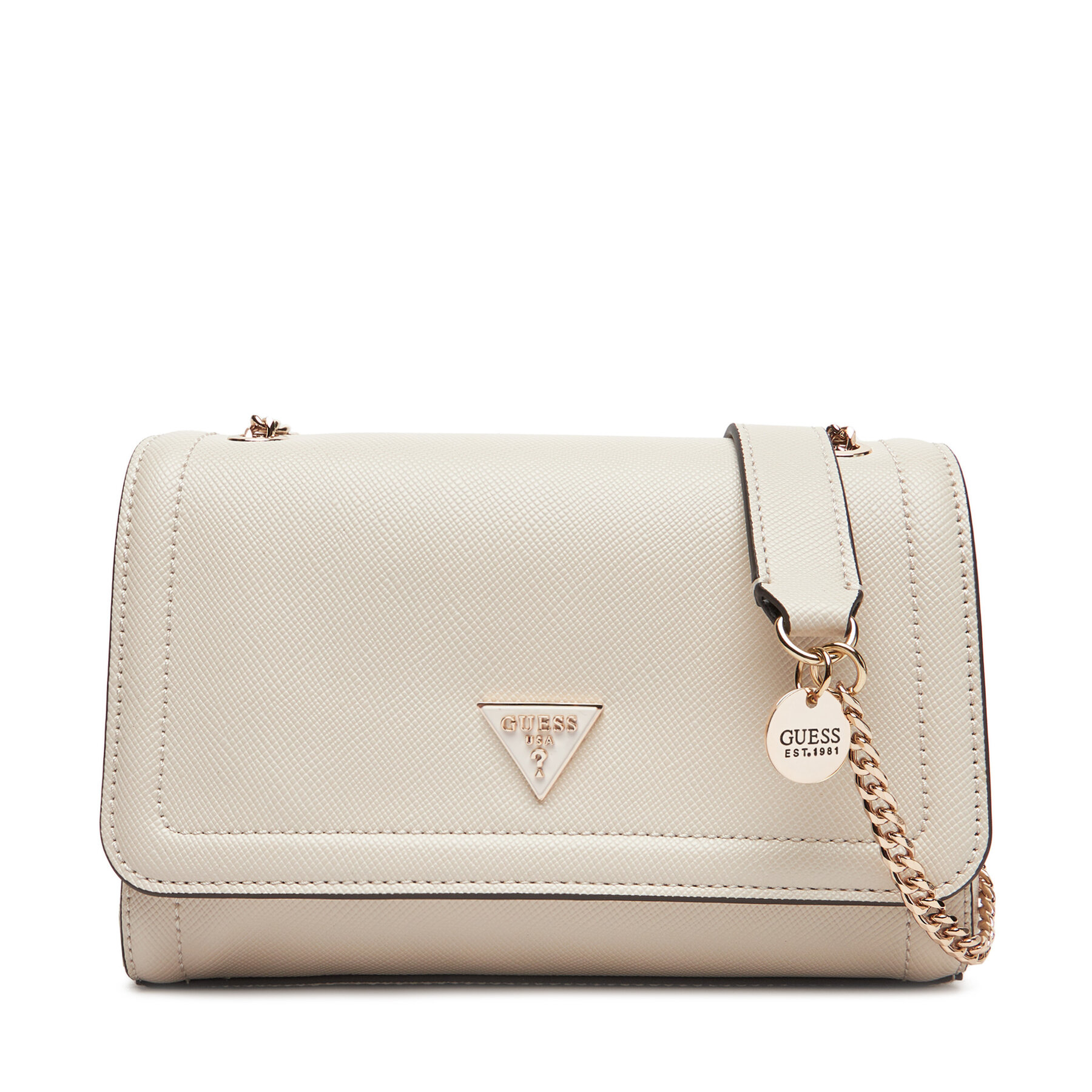 Geantă Guess Noelle II HWZG96 72210 Écru