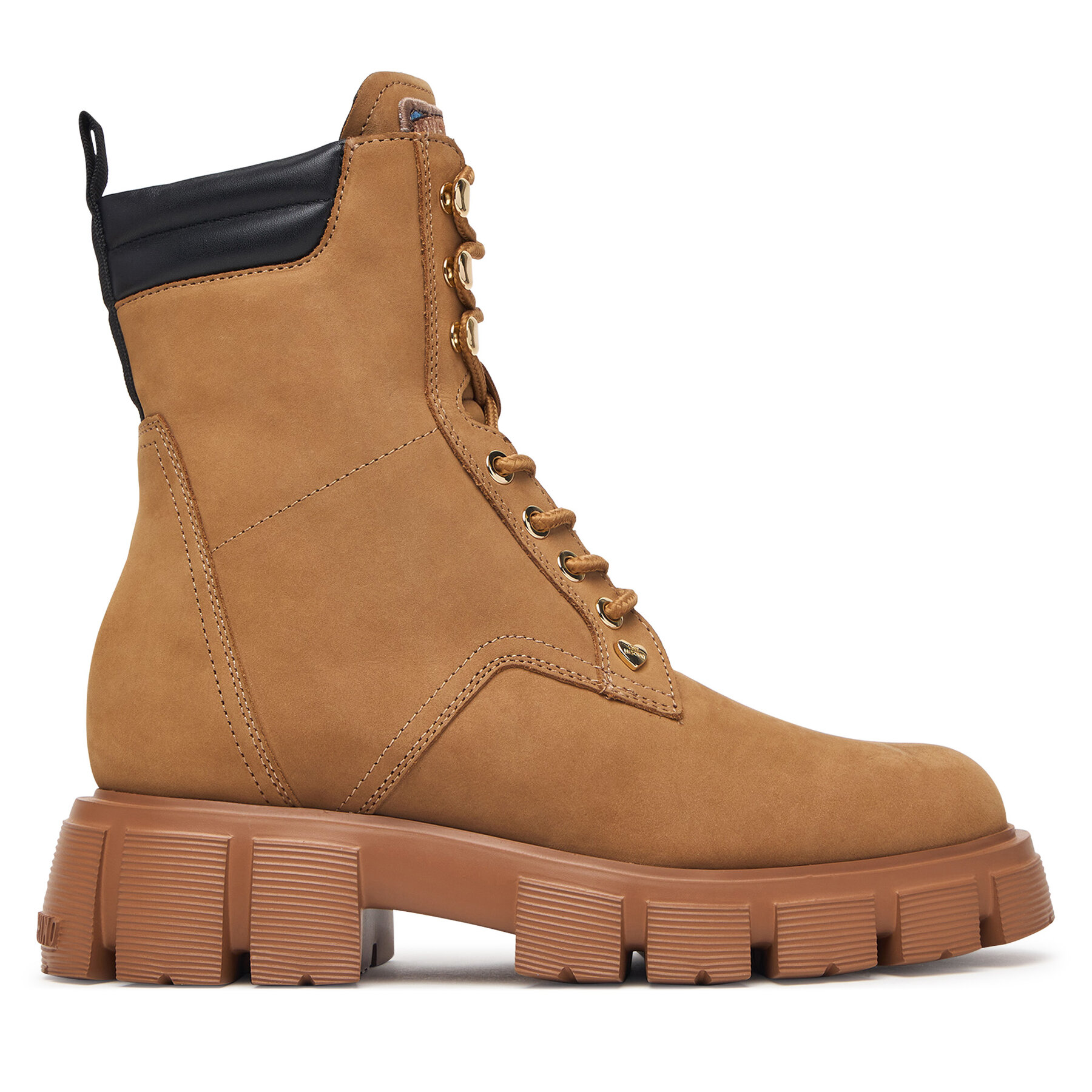 Ghete LOVE MOSCHINO JA24205G0PIP0200 Maro deschis