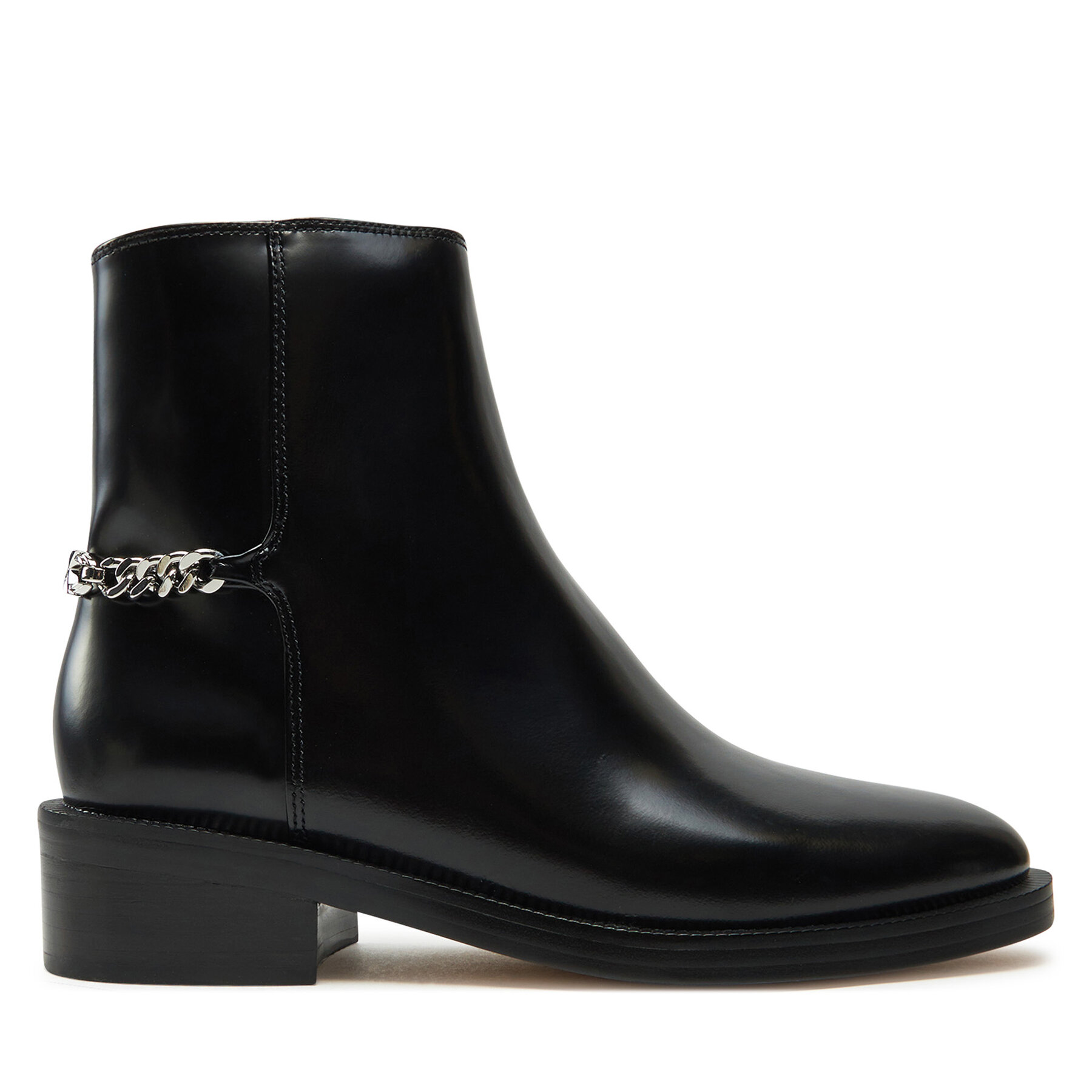 Botine MICHAEL Michael Kors Carlisle 40F4CLME5L Negru