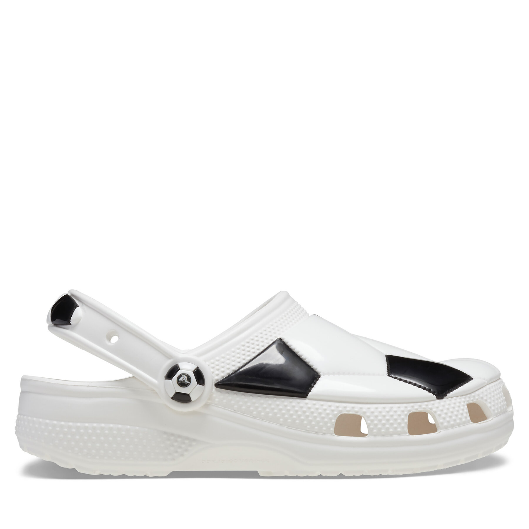 Şlapi Crocs Classic Soccer Ball Clog T 210023 Alb