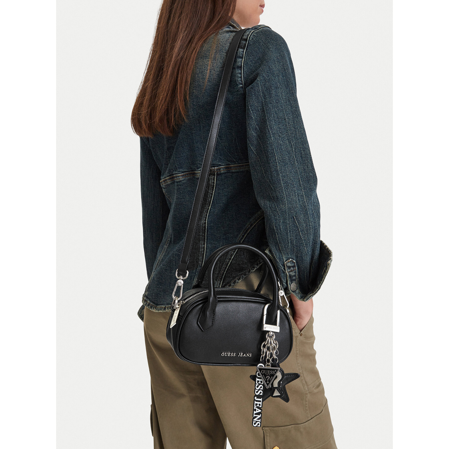 Дамска чанта Guess Jeans CWBEO-GUESS-S-001-10 Черен