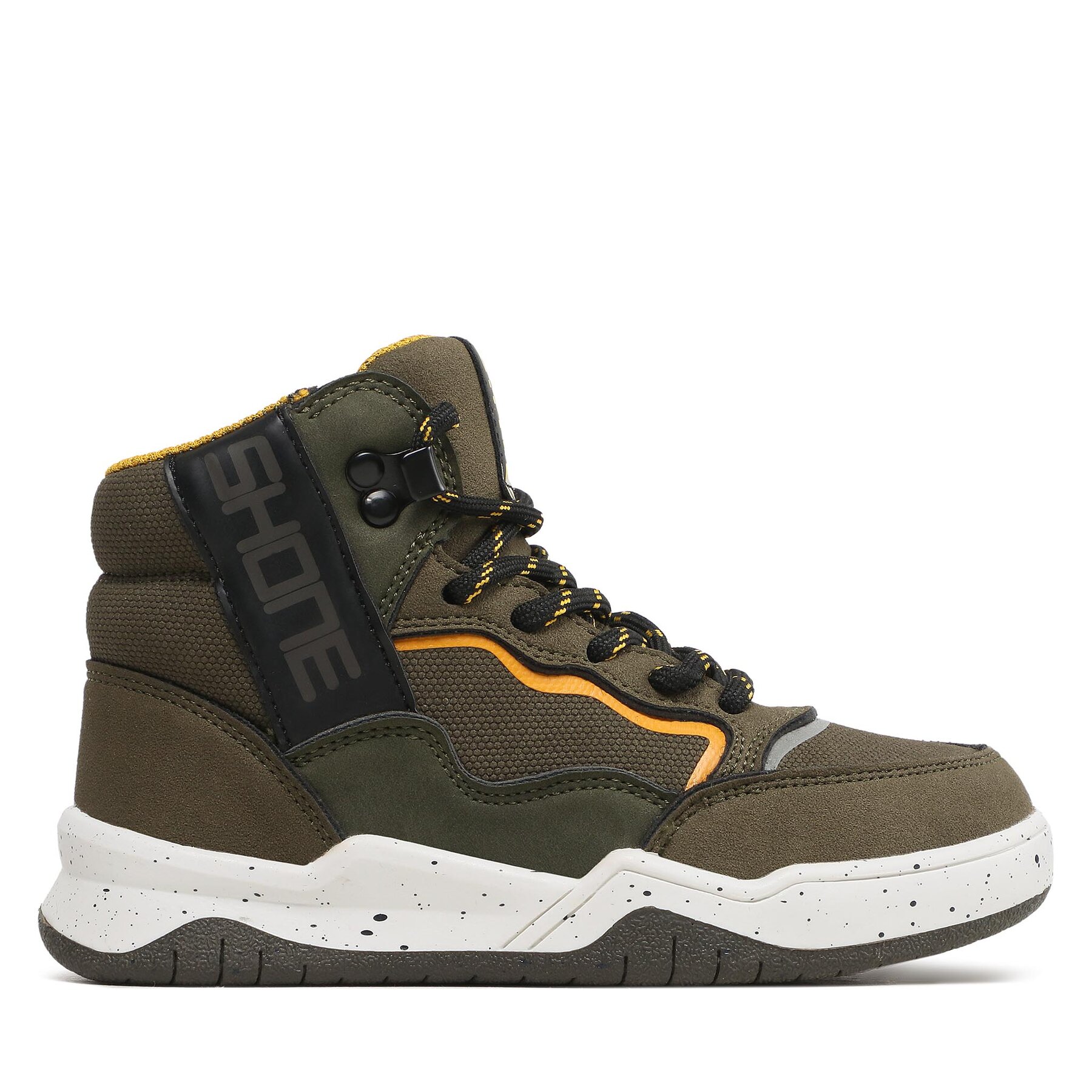 Botines planos Shone 9025-031 Verde