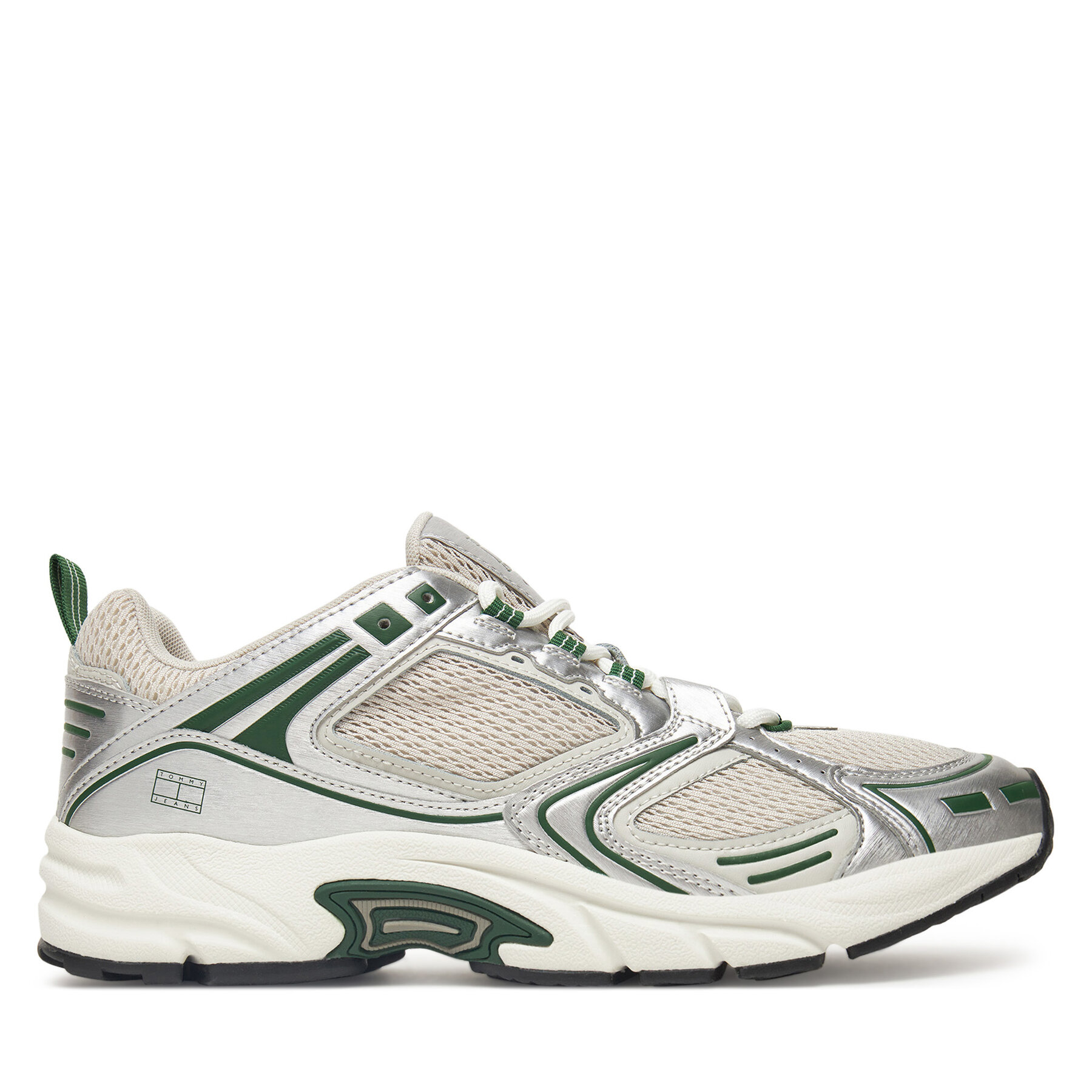 Snīkeri Tommy Jeans Archive'97 Metallic EM0EM01572 Balts