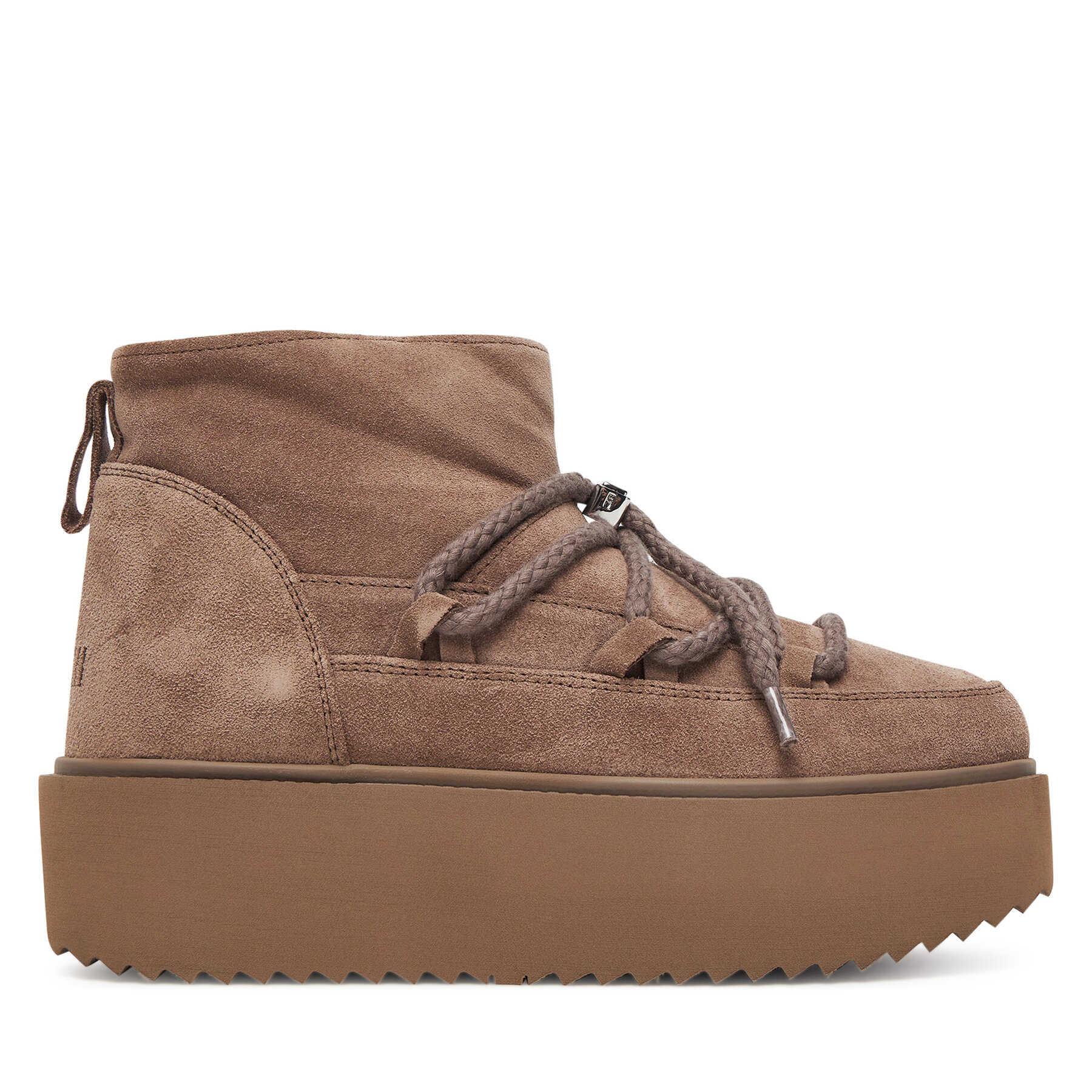Snehule Inuikii Classic Low Platform 75204-004 Hnedá