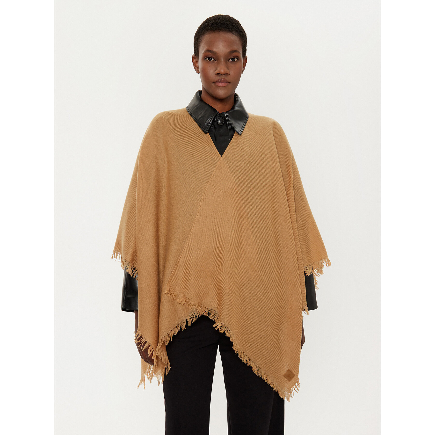 Šál Weekend Max Mara Tabacco 2515731014600 Hnedá