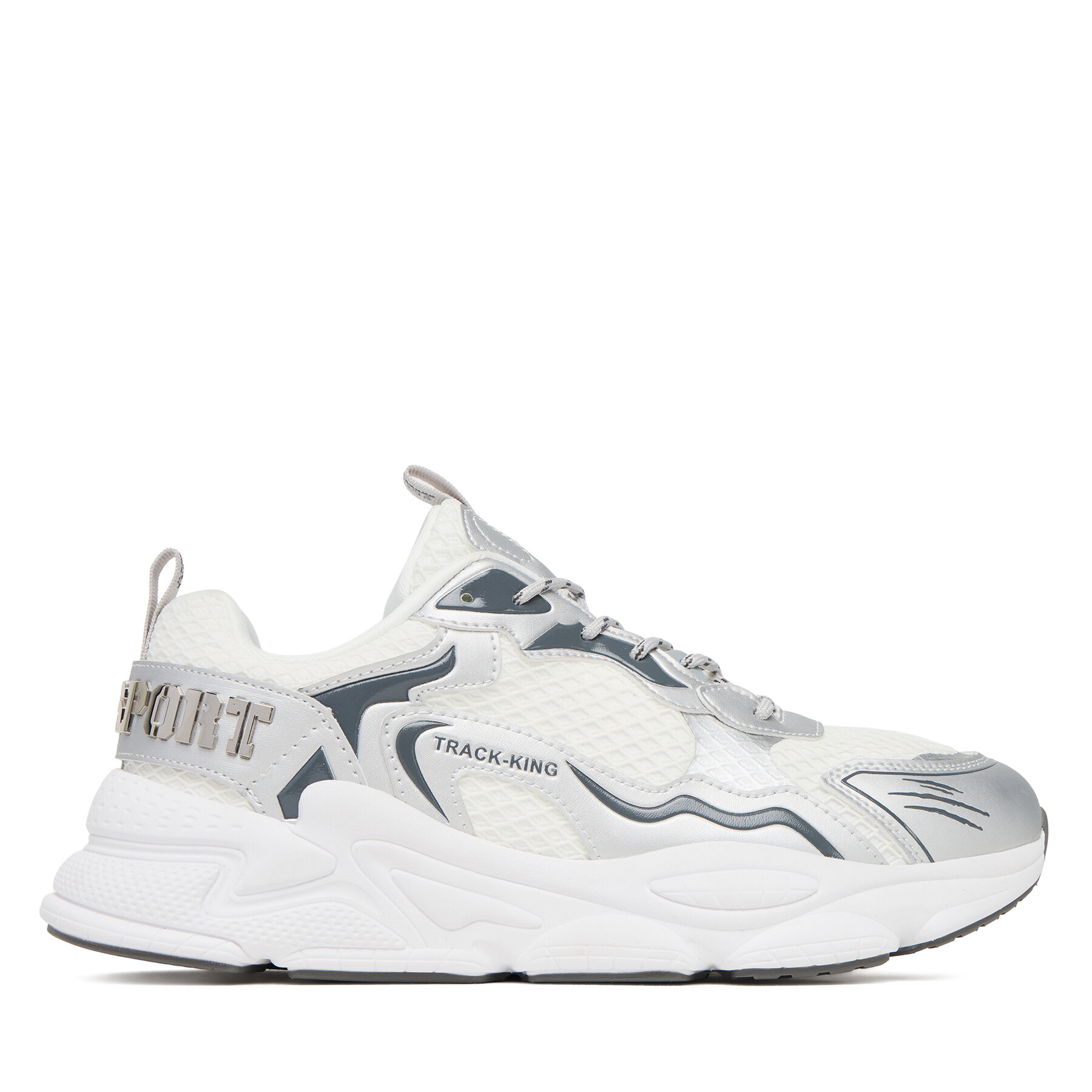 Tenisice Plein Sport Track-King Mag FAES USC0843 STE003N Bijela