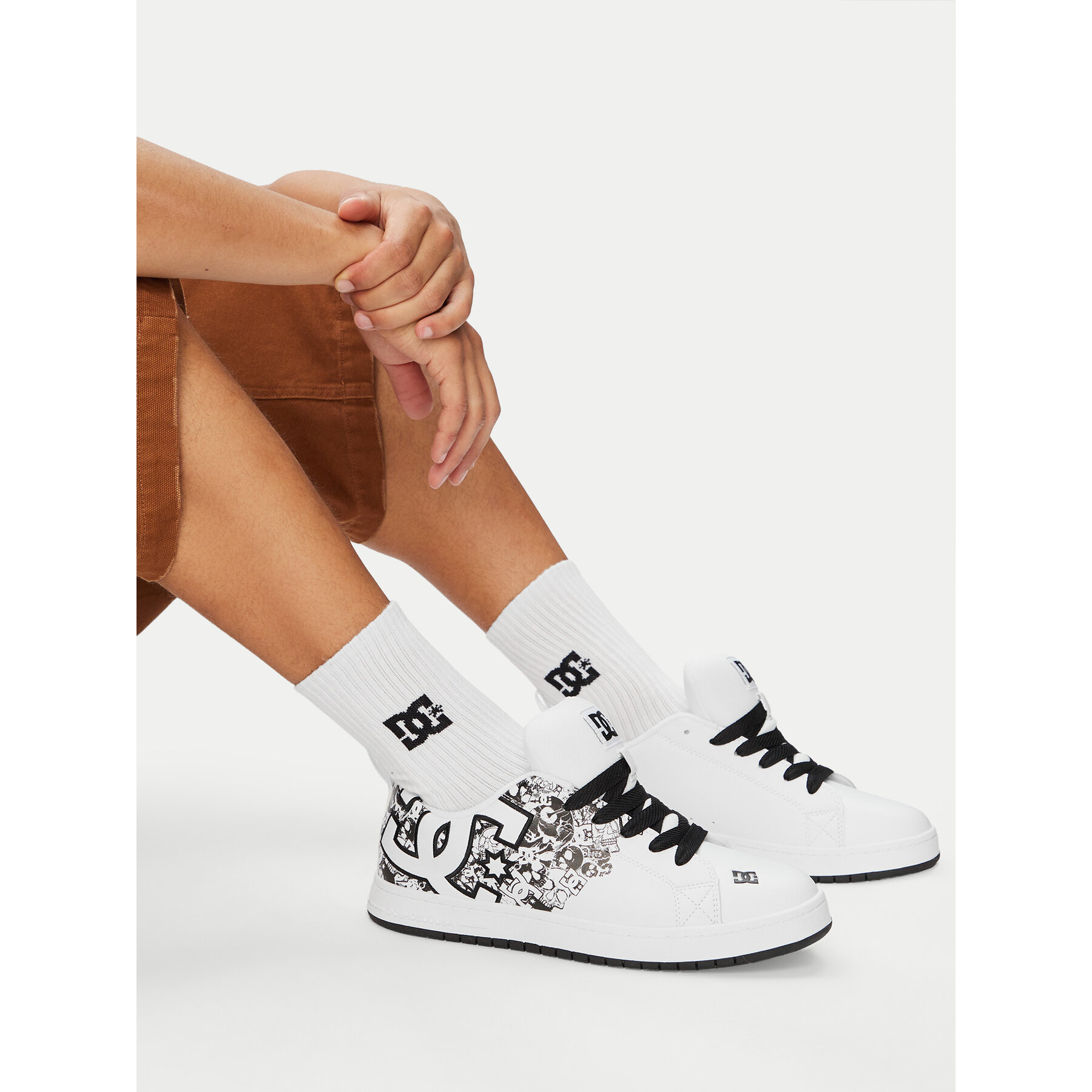 Tenisice DC Shoes CEOWB-MP40-160W Bijela