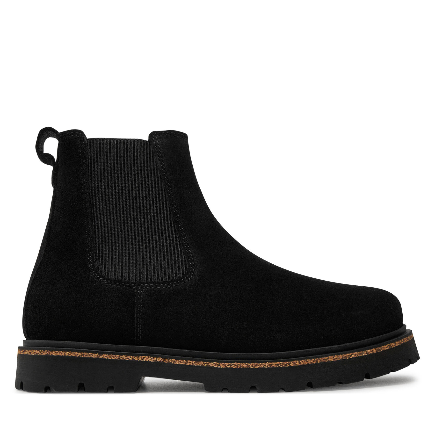 Členková obuv s elastickým prvkom Birkenstock Highwood Slip On Mid W Leve 028187 Čierna