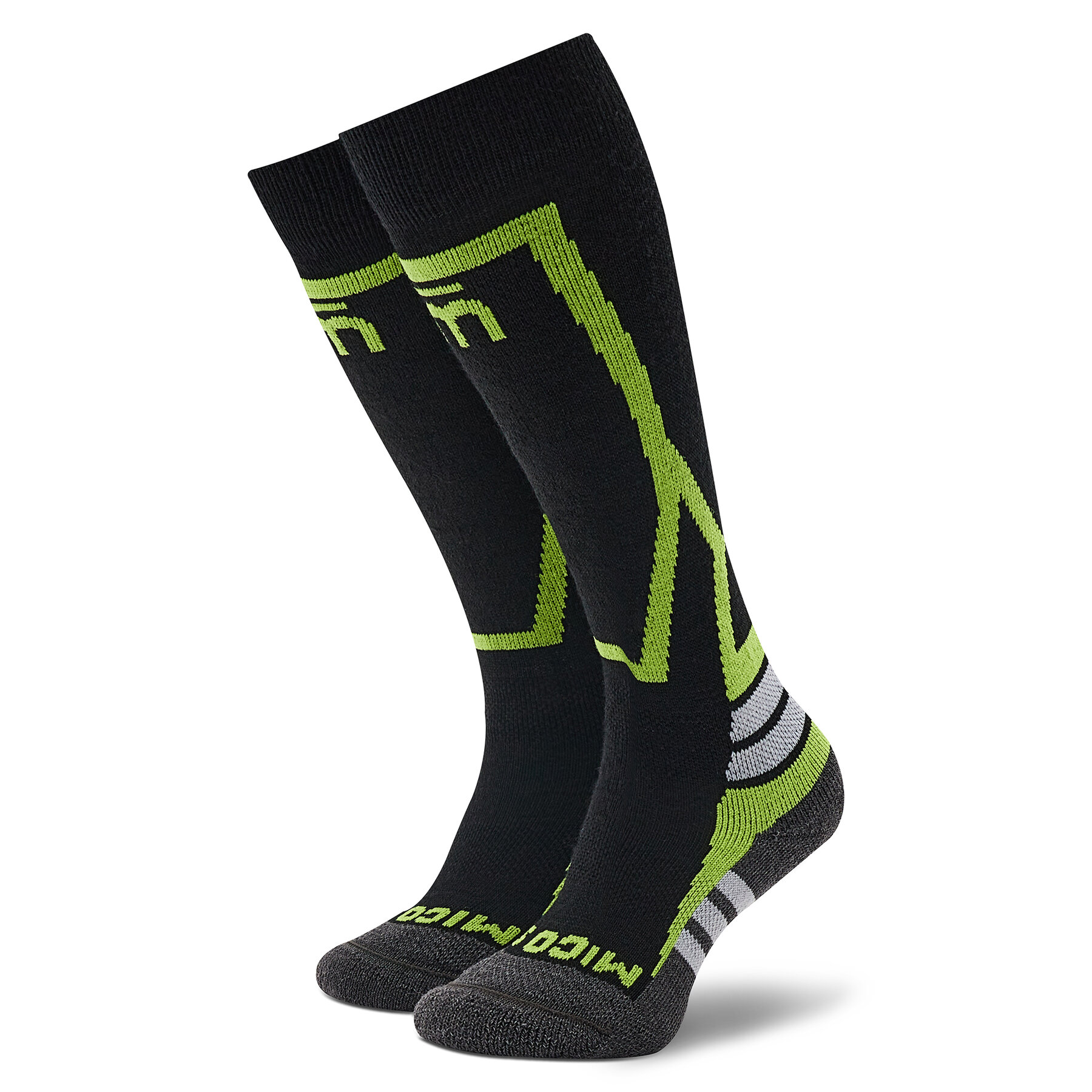 

Лижні шкарпетки Mico Warm Control CA02600 Nero/Giallo Fluo 160, Чорний