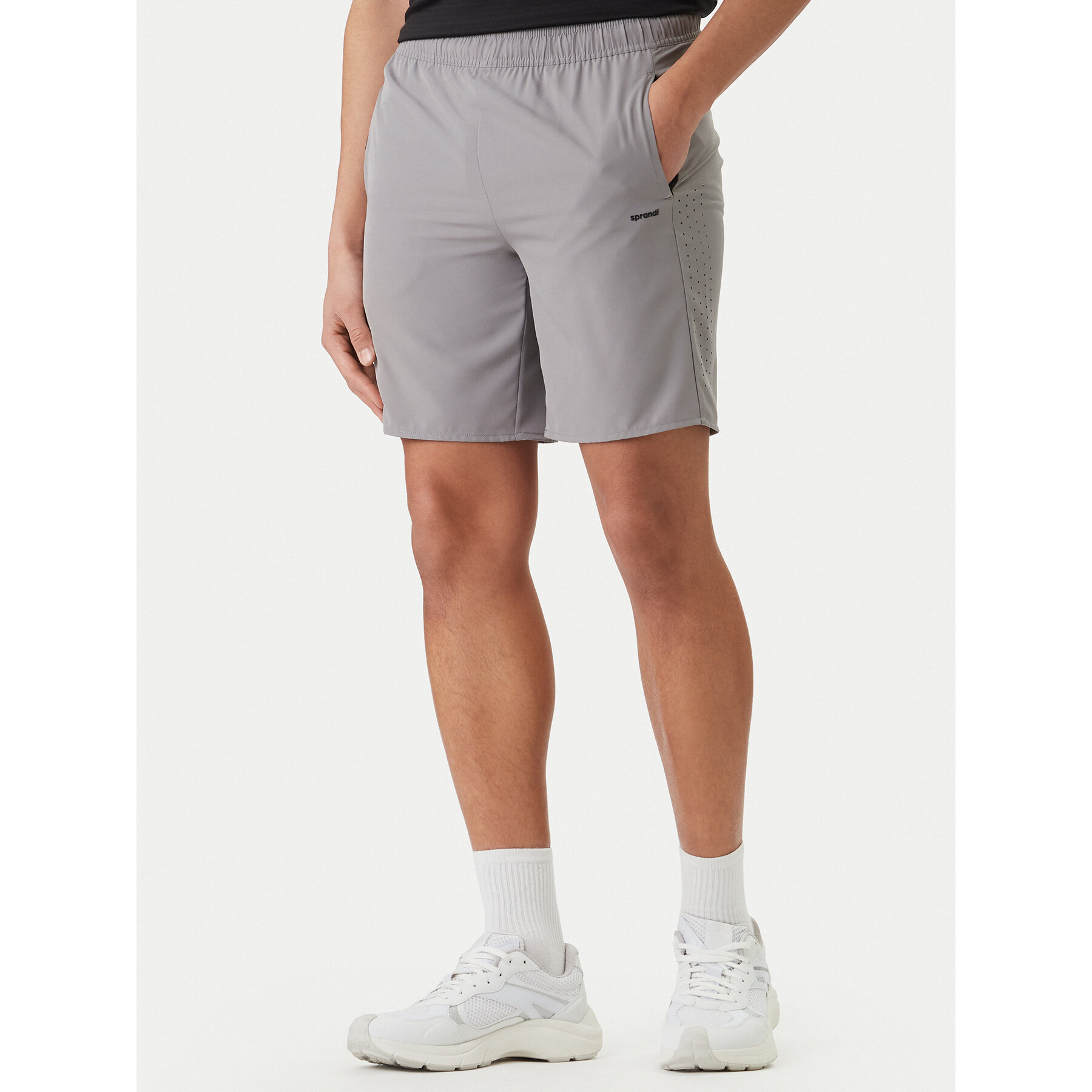 Sprandi Sportshorts W126-SIMSH-1029-42X Grau Regular Fit