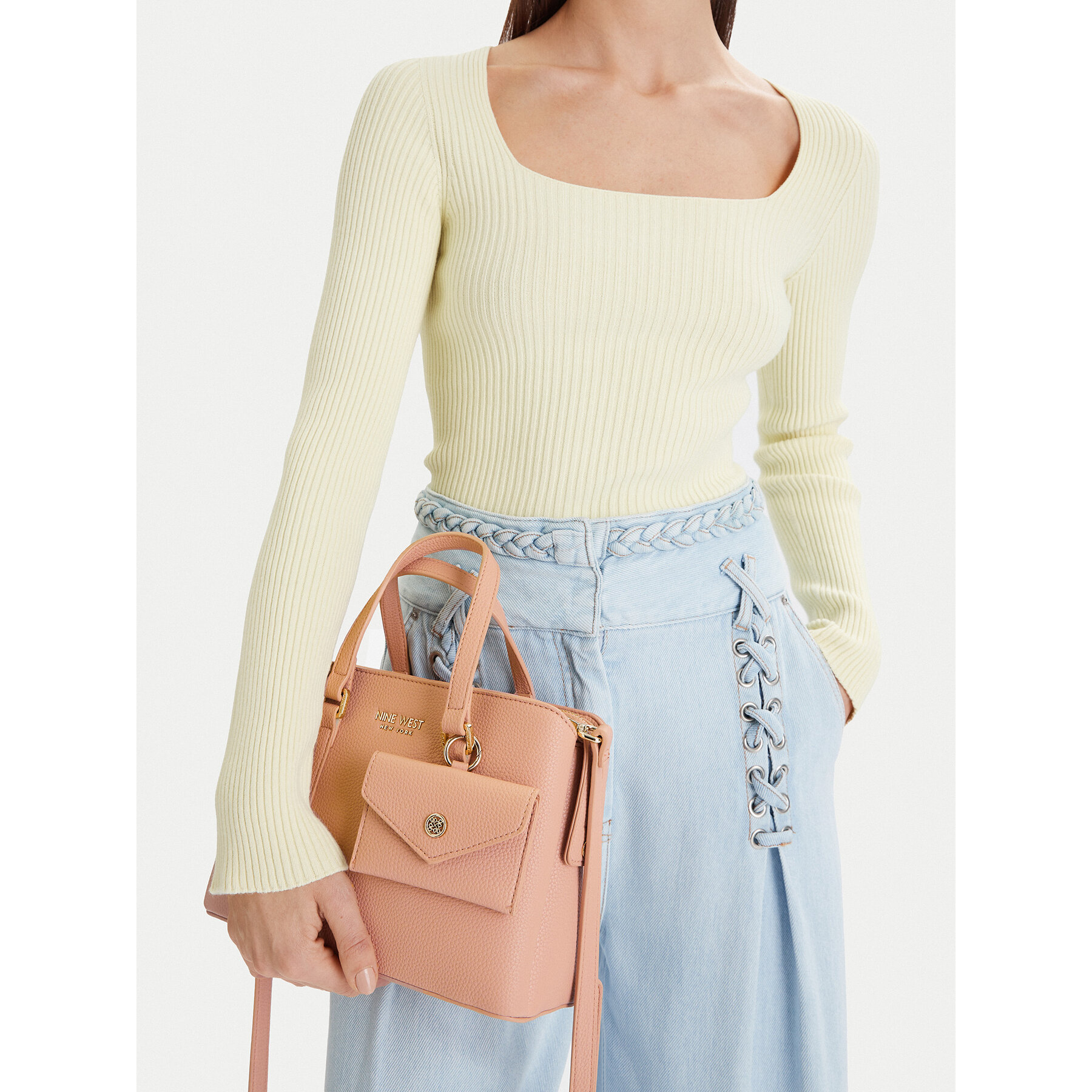 Ročna torba Nine West CEO-Nira-KY251 Oranžna